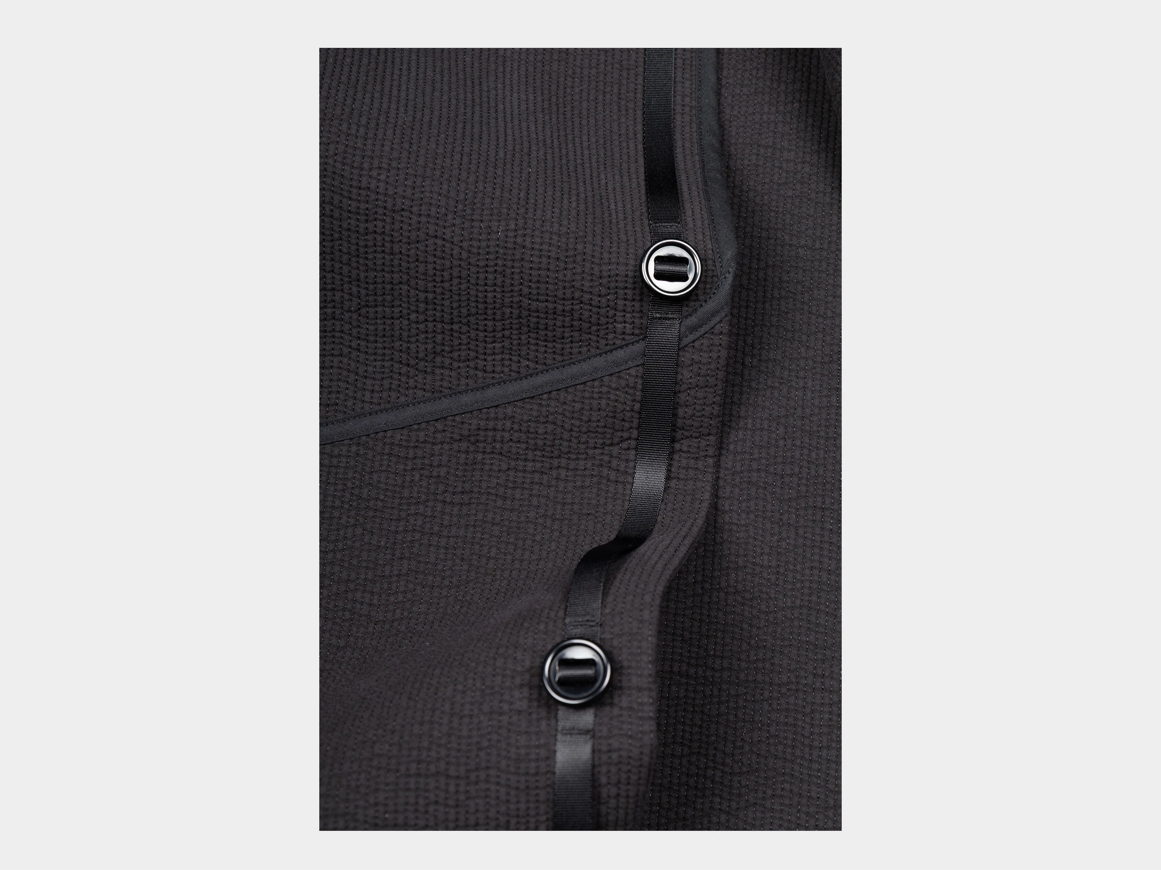 R21O3 "Cut Parka" Black Ash Nubi sold by MAN-TLE product image thumbnail 4