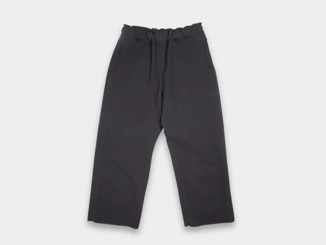 R21O5 "Solid Pants" Black Ash Nubi made by MAN-TLE