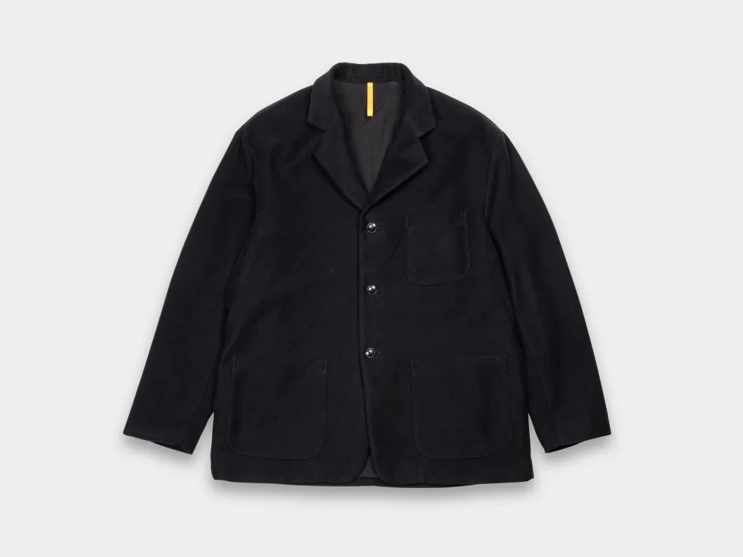 R21Y2 "Patch Blazer" Fluid Supima Back-Satin made by MAN-TLE