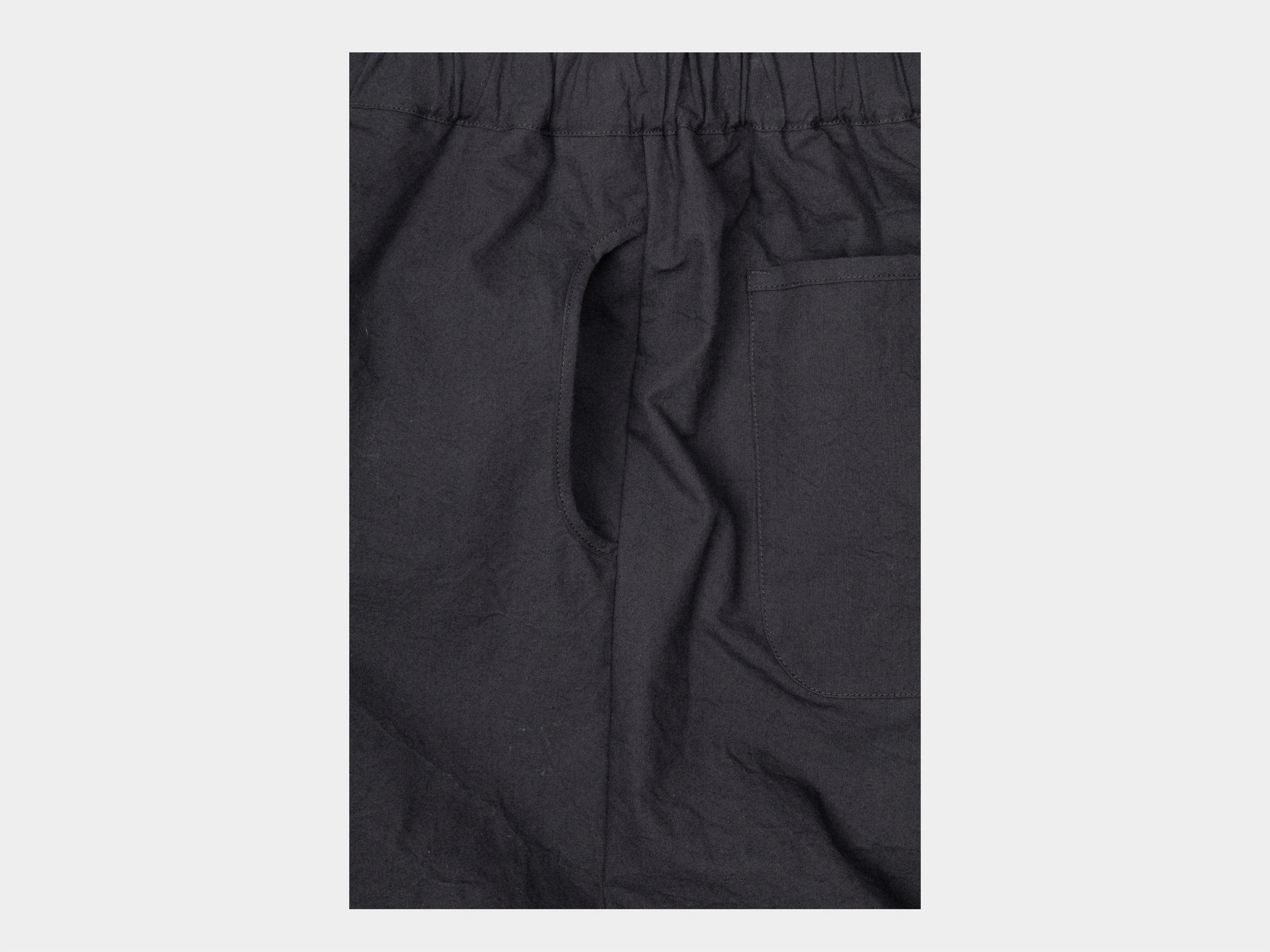 R21P5 "Solid Pants" Black Wool sold by MAN-TLE product image thumbnail 3