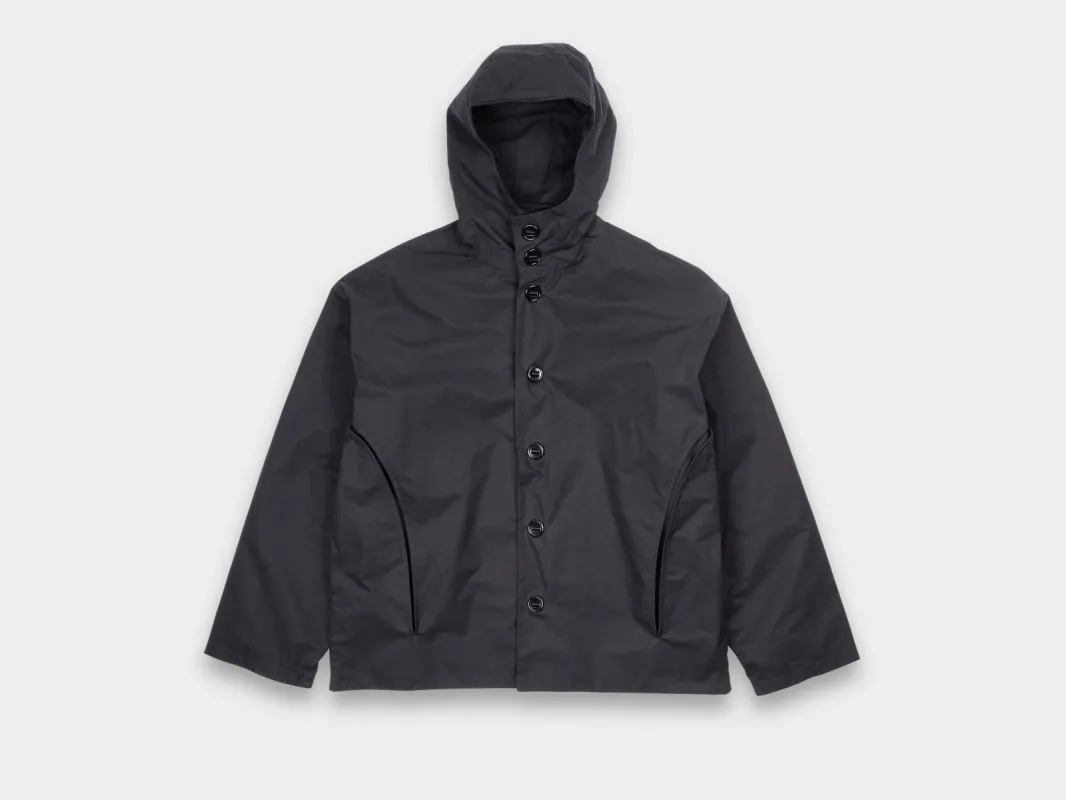 R0Y3 "Gill Jacket" Black Master Shield made by MAN-TLE
