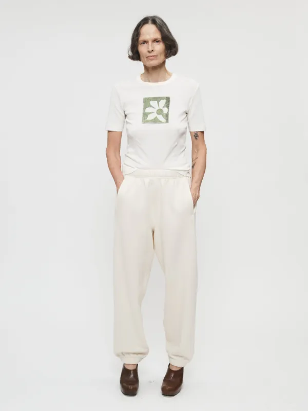 Shrunken Flower Print Tee made by 6397