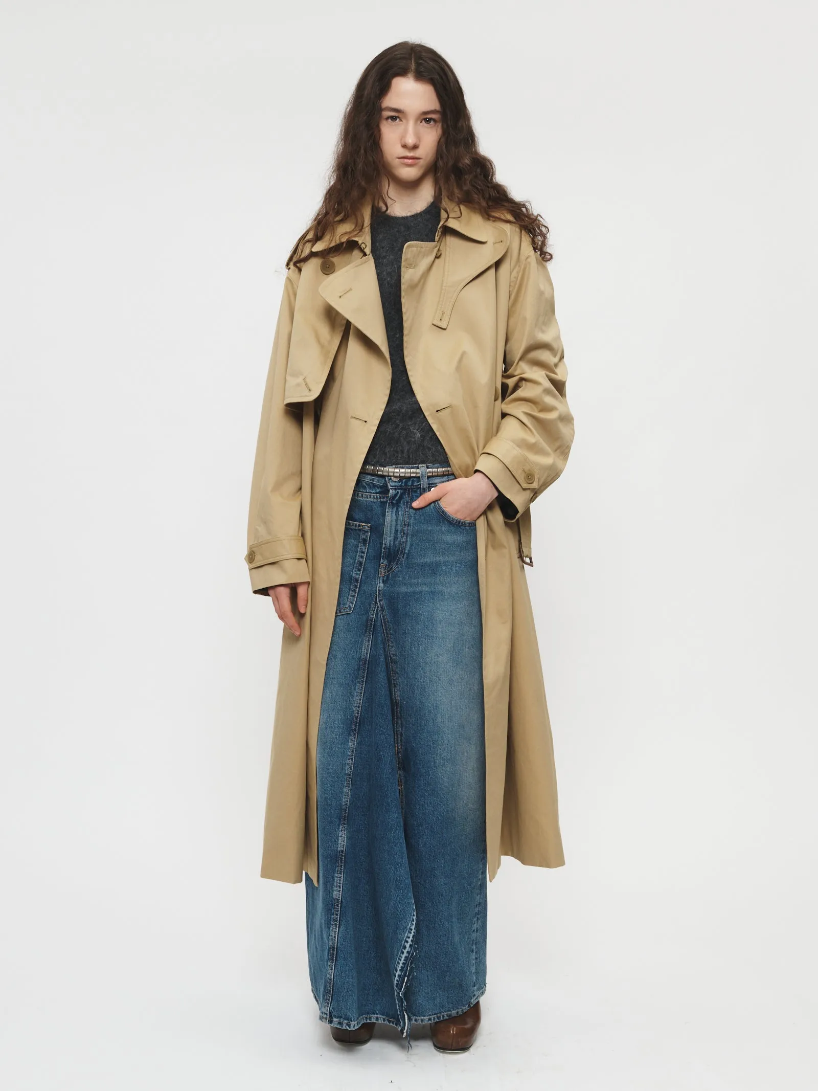 Deconstructed Denim Skirt sold by 6397 product image thumbnail 5