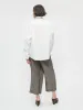 Contrast Overlock Uniform Shirt sold by 6397