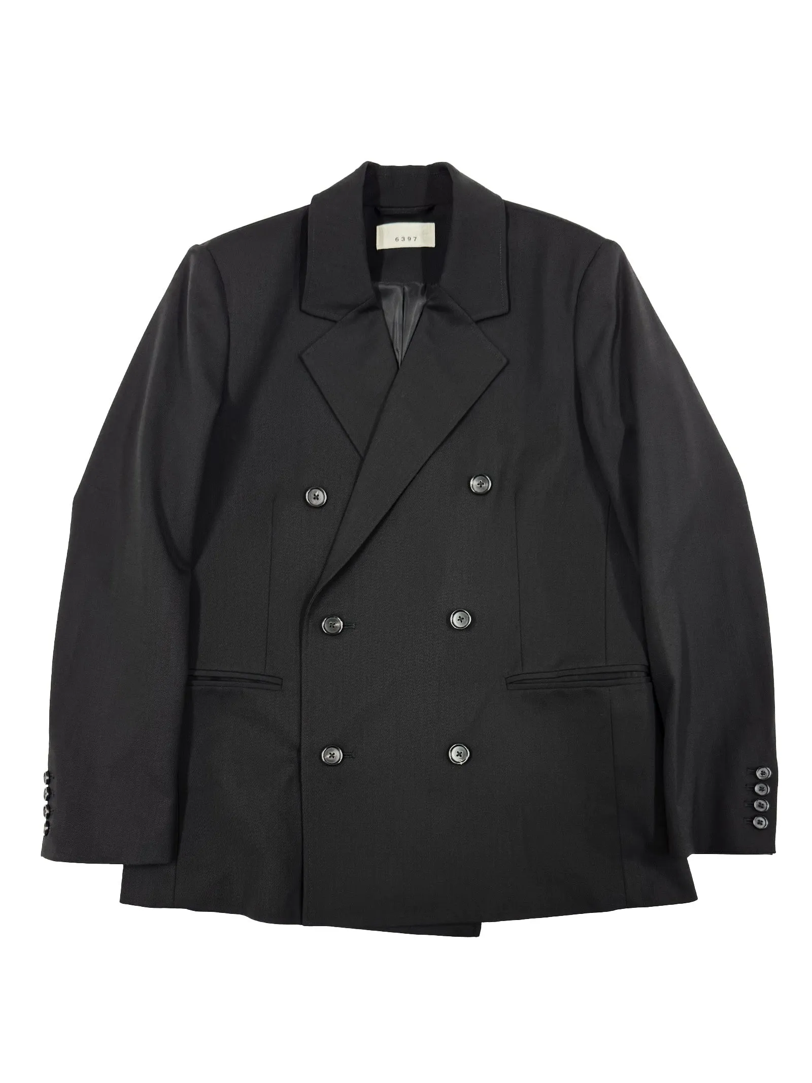 Double Breasted Blazer in Black sold by 6397 product image thumbnail 2