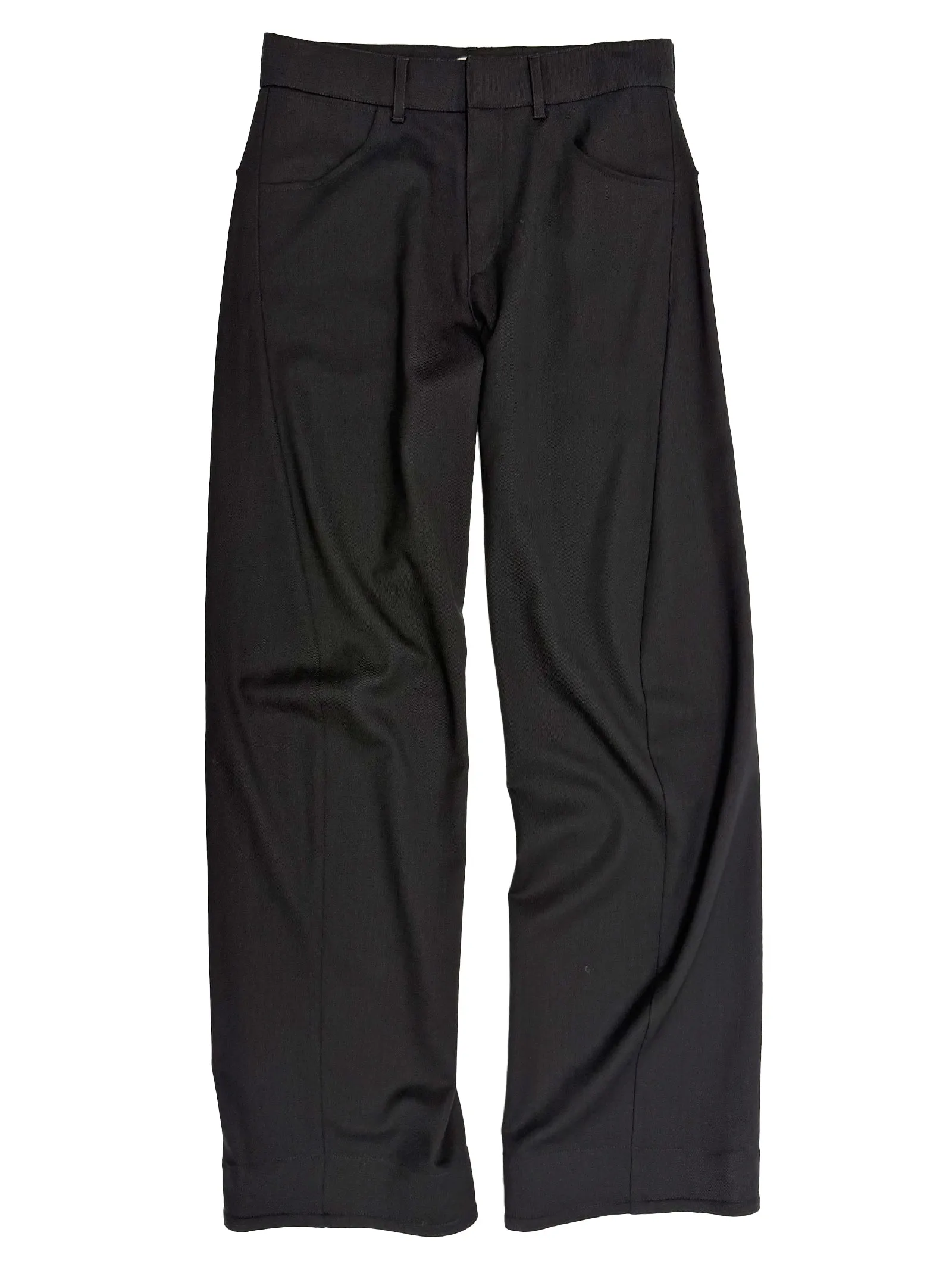 Twisted Seam Pant in Black Wool Twill sold by 6397 product image thumbnail 3
