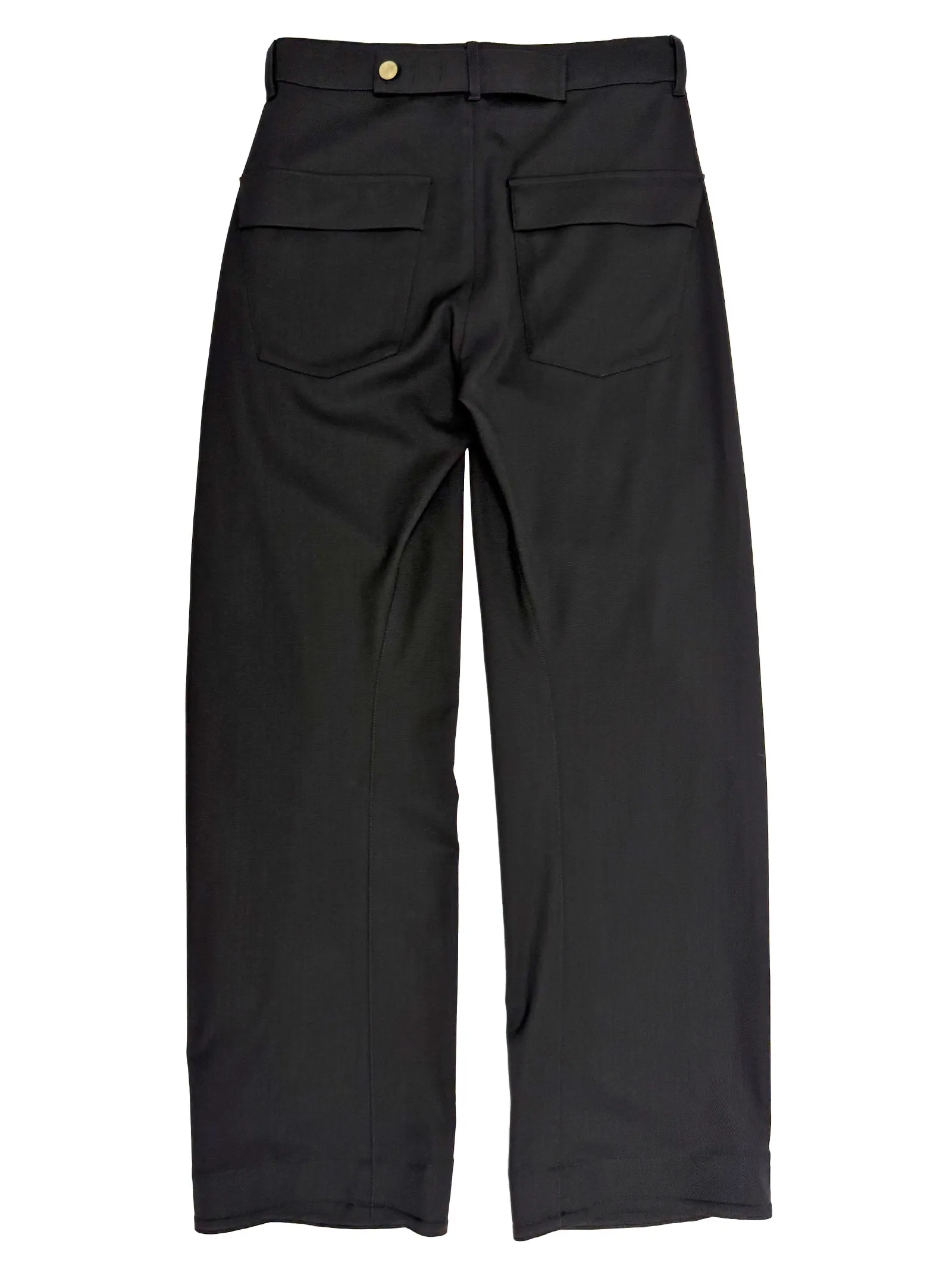 Twisted Seam Pant in Black Wool Twill sold by 6397 product image thumbnail 4