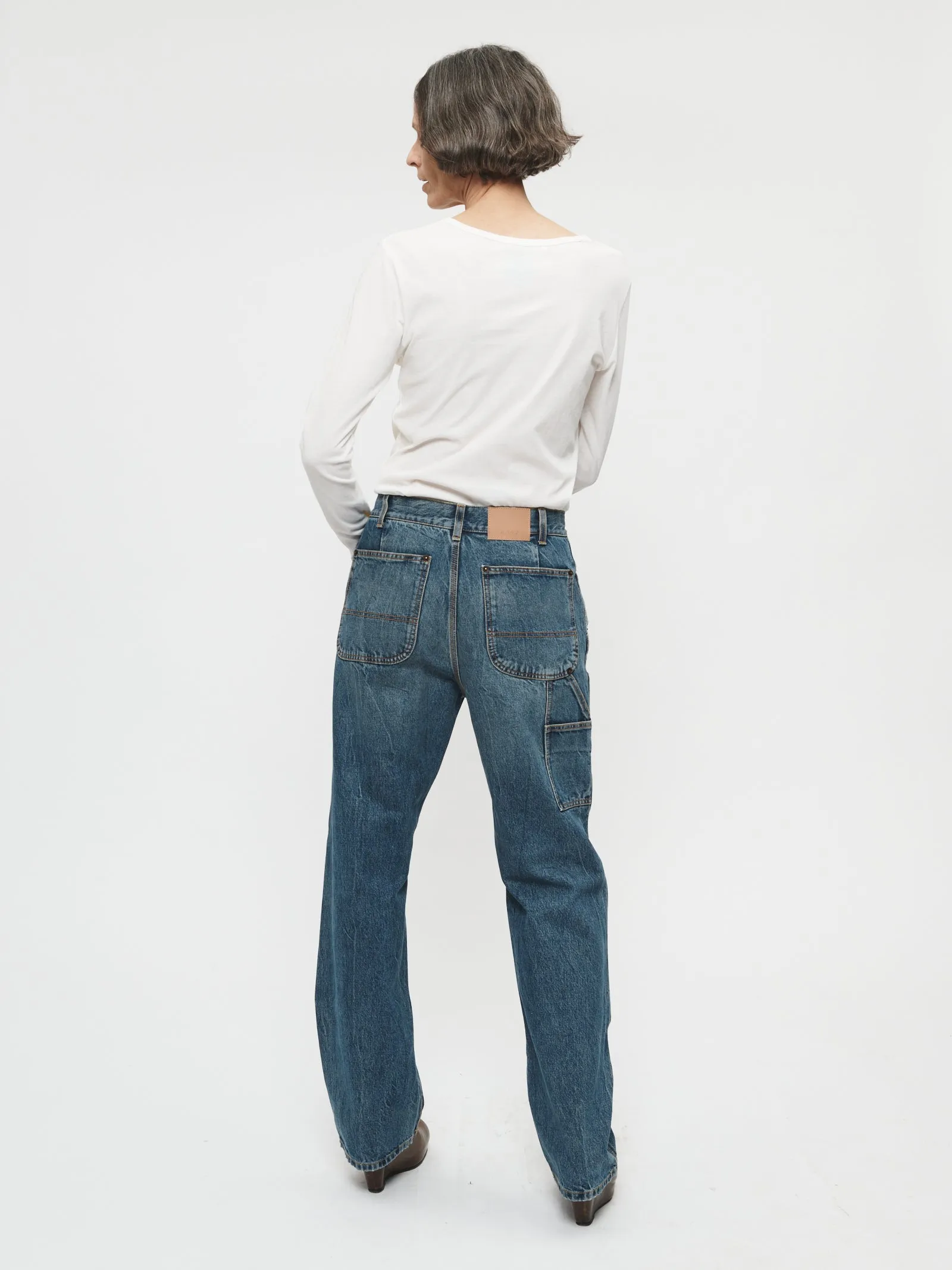 Inserted Stripe Long Sleeve in White sold by 6397 product image thumbnail 4