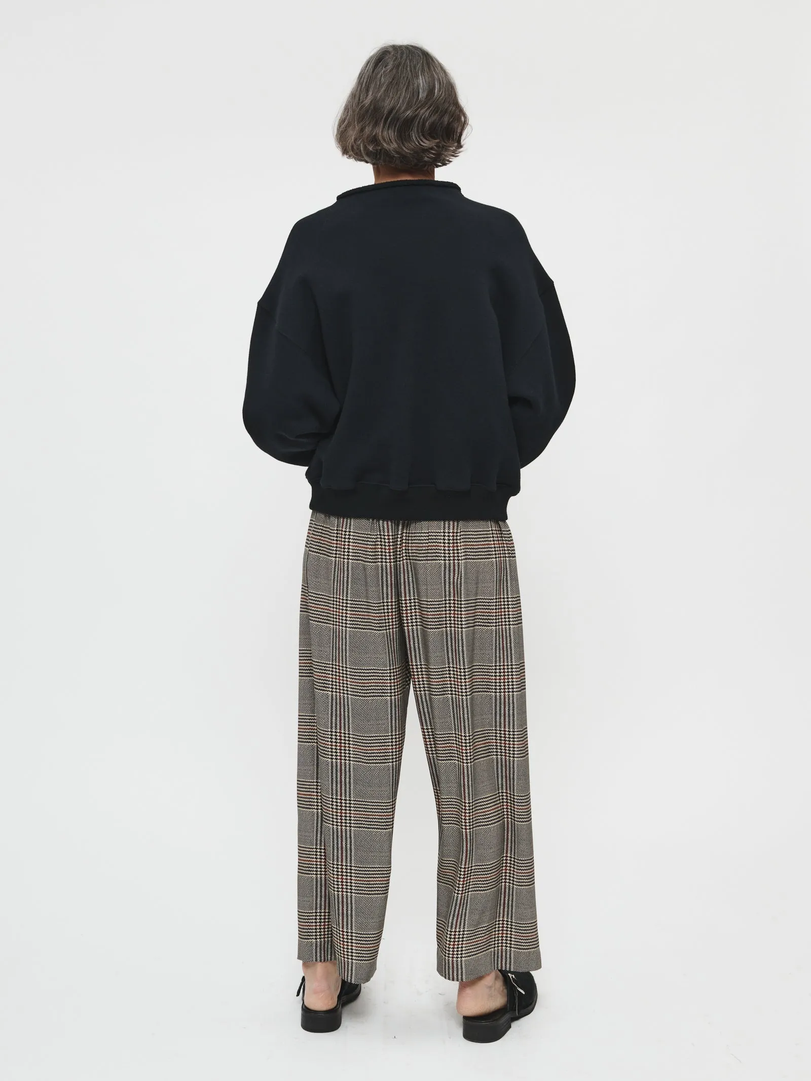 Rolled Neck Sweatshirt in Black sold by 6397 product image thumbnail 5