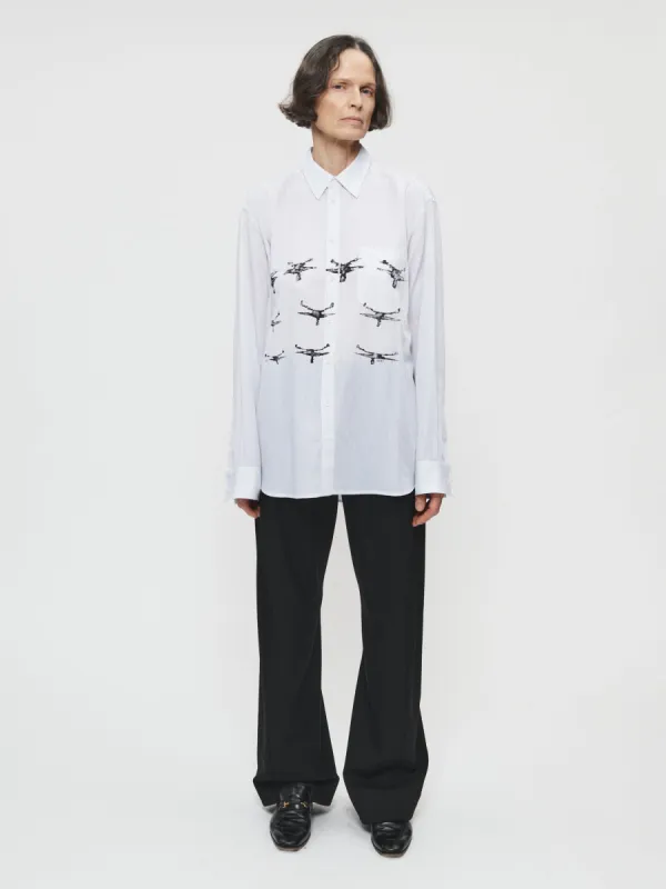 Screen Printed Button Down sold by 6397