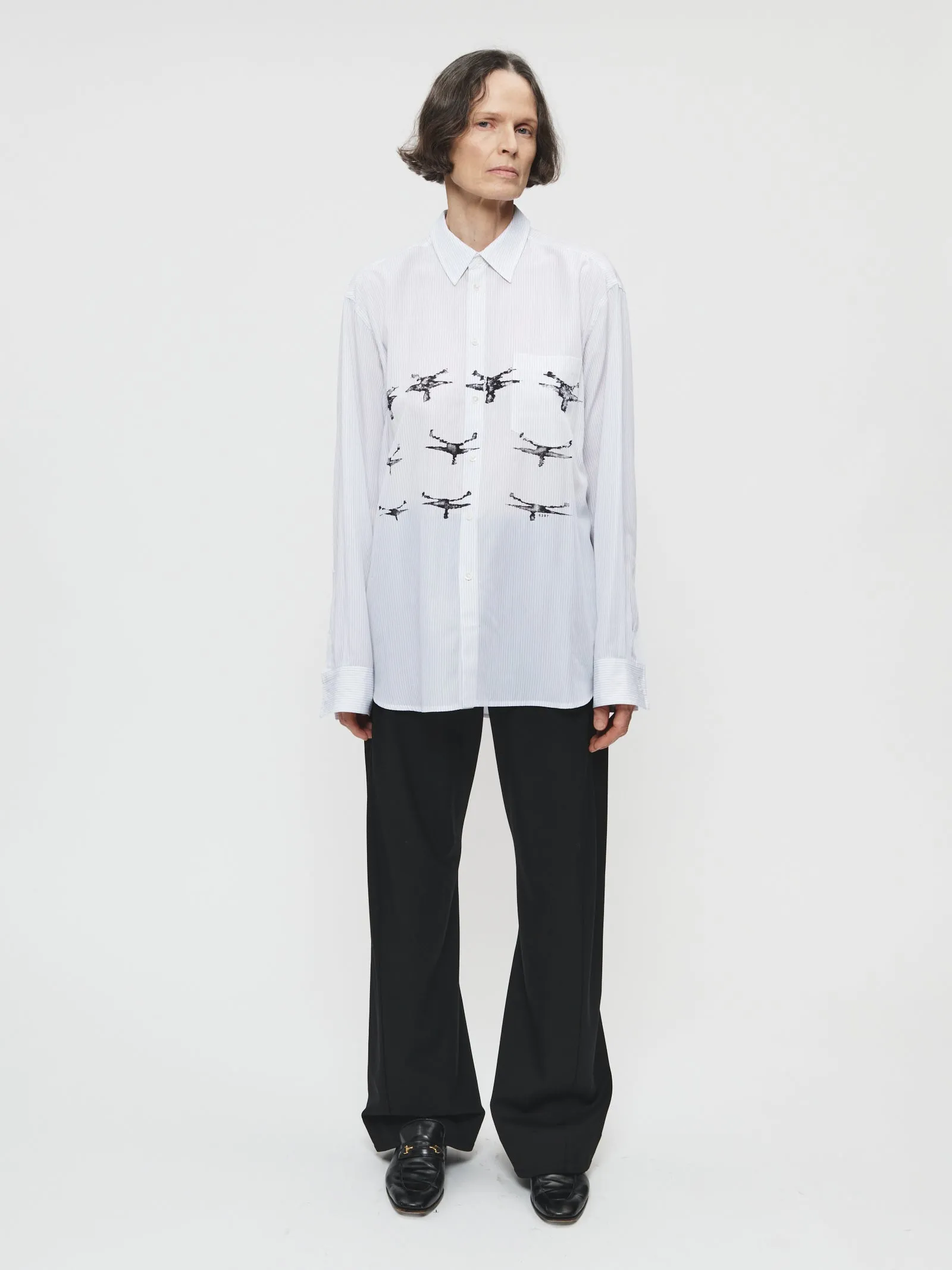 Screen Printed Button Down sold by 6397