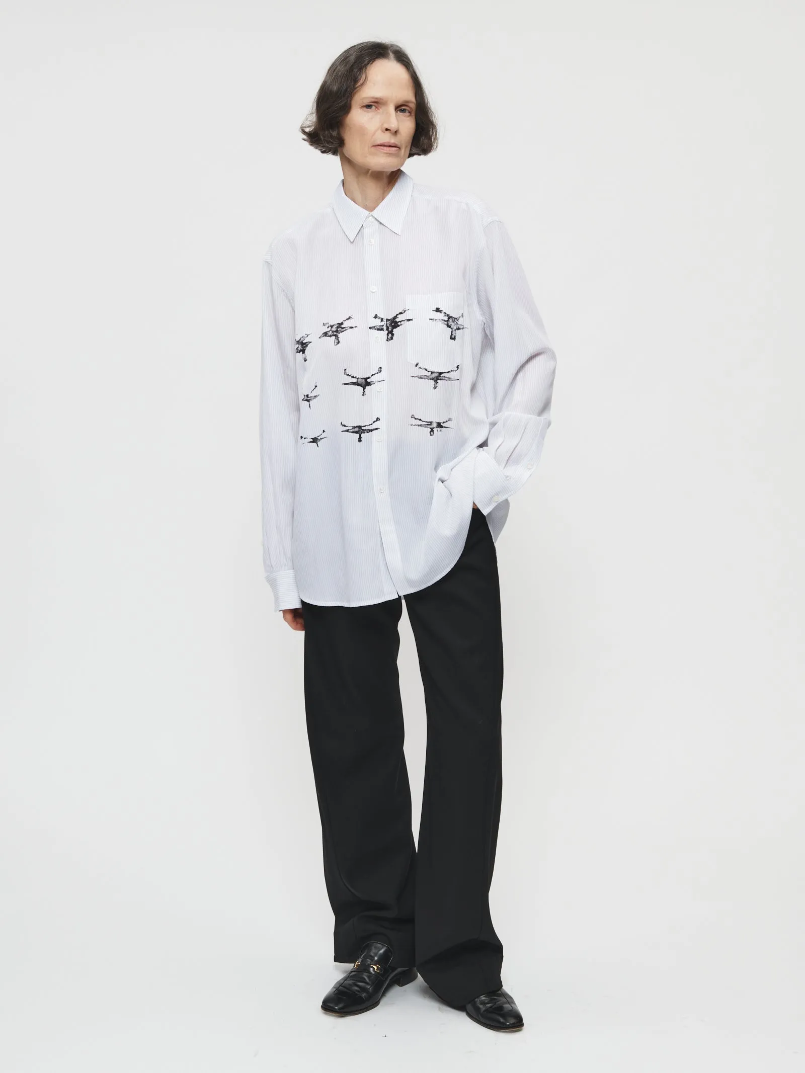 Screen Printed Button Down sold by 6397 product image thumbnail 5