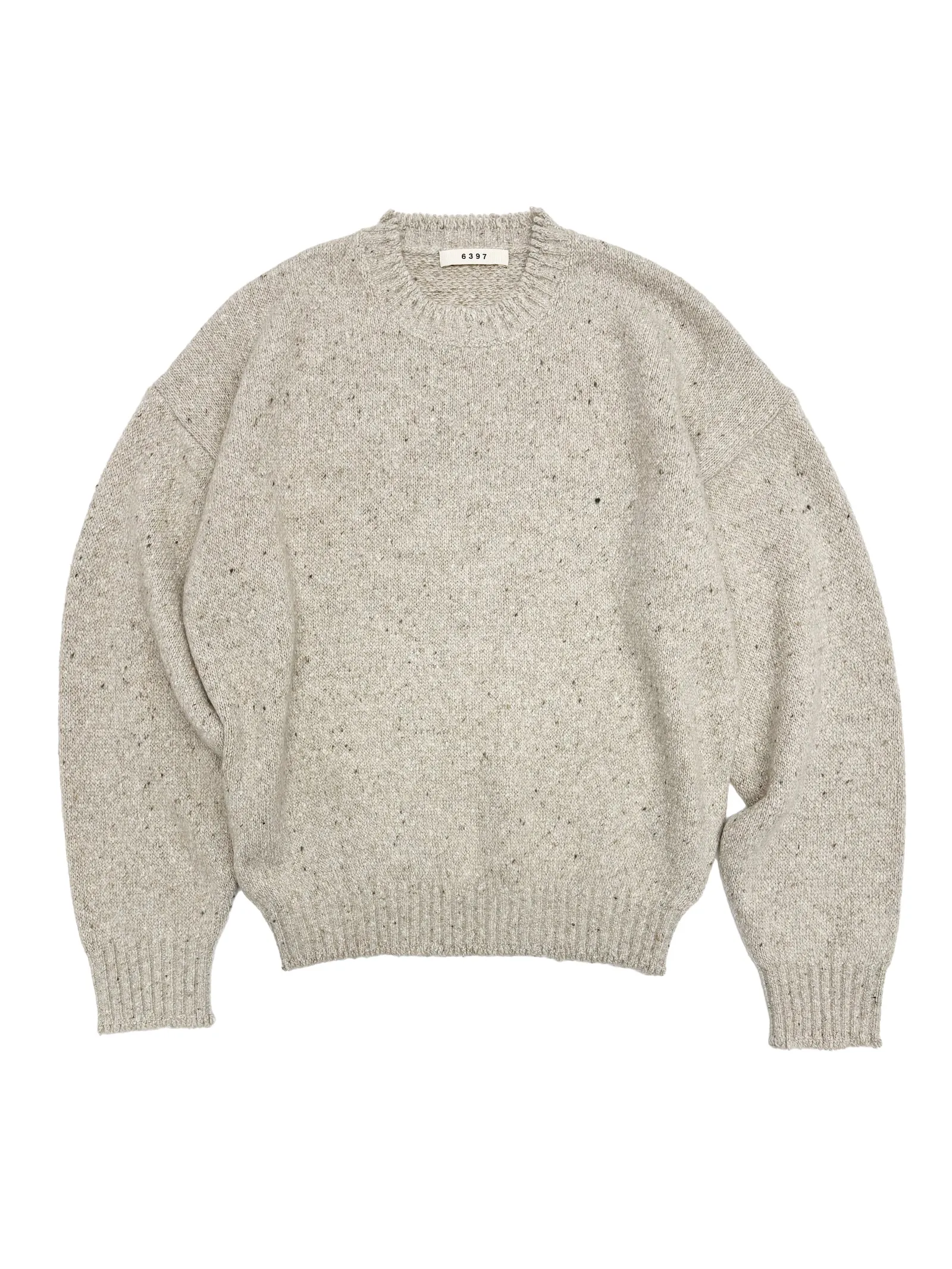 Crewneck Sweatshirt in Light Beige sold by 6397 product image thumbnail 2