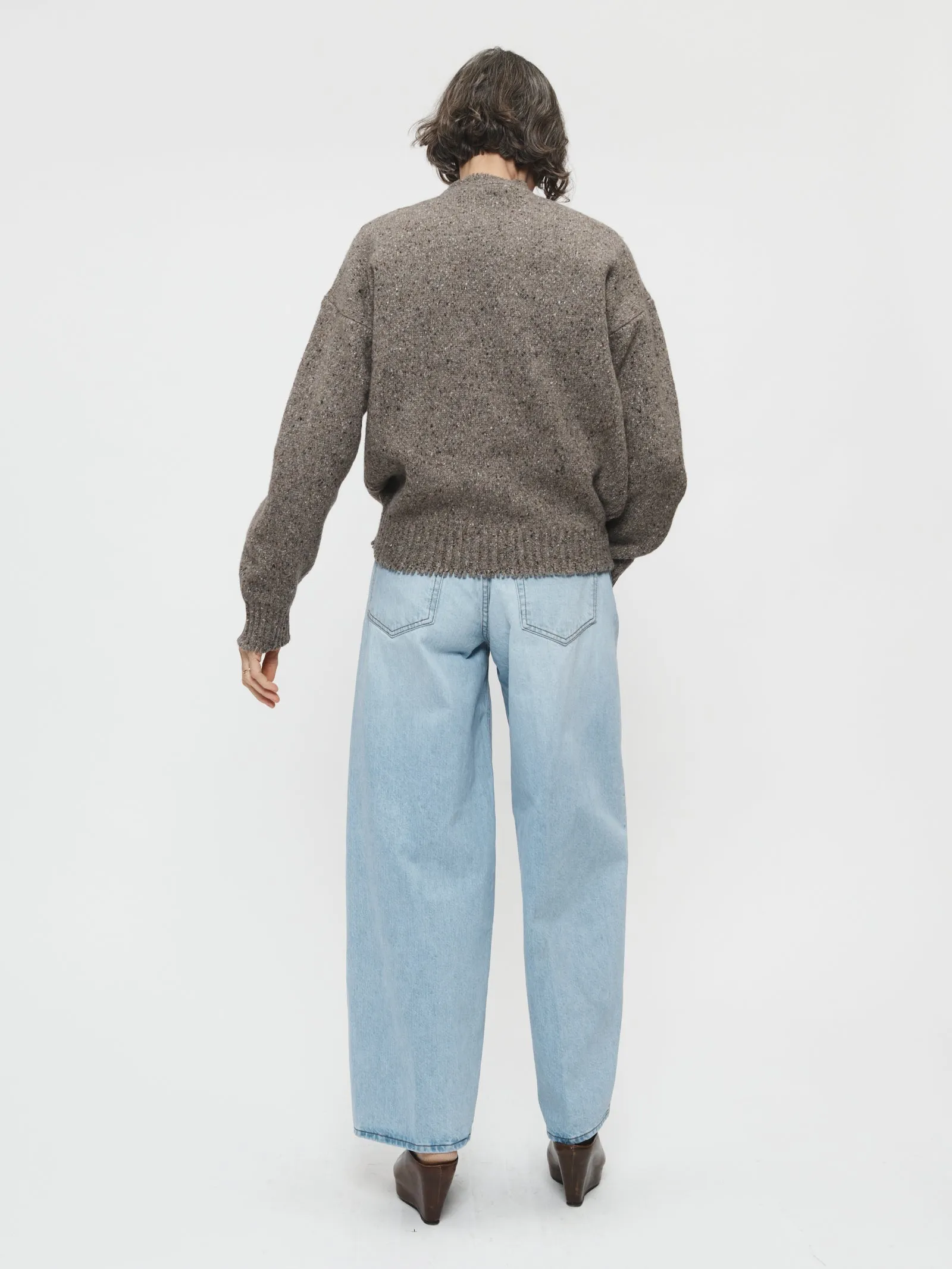 Crewneck Sweatshirt in Grey Brown sold by 6397 product image thumbnail 5