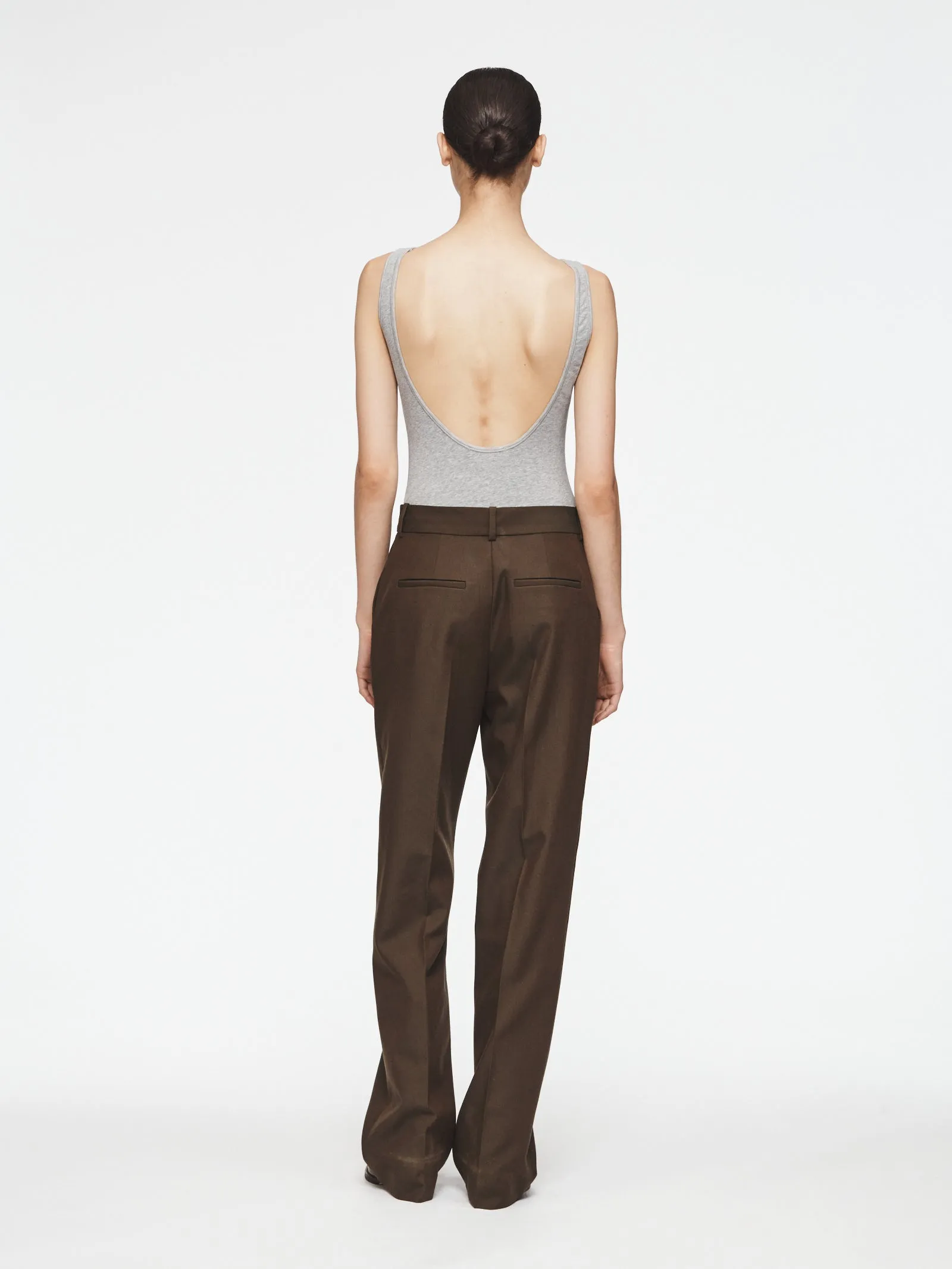 Structured Oversized Trouser in Earth sold by 6397 product image thumbnail 3