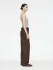 Structured Oversized Trouser in Earth sold by 6397