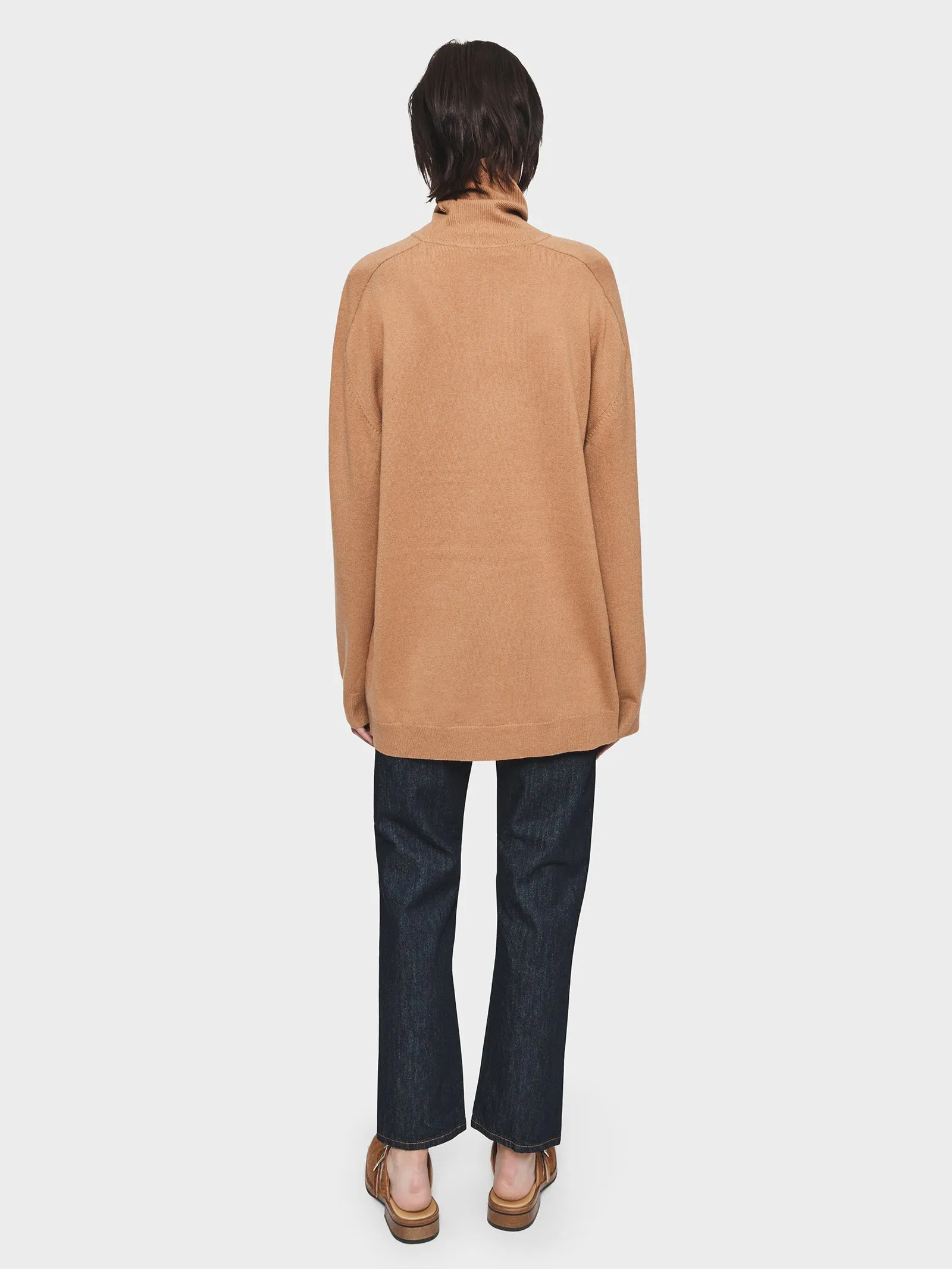 Slouchy Turtleneck in Camel sold by 6397 product image thumbnail 3