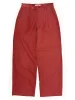 Washed Slouchy Trouser in Brick sold by 6397