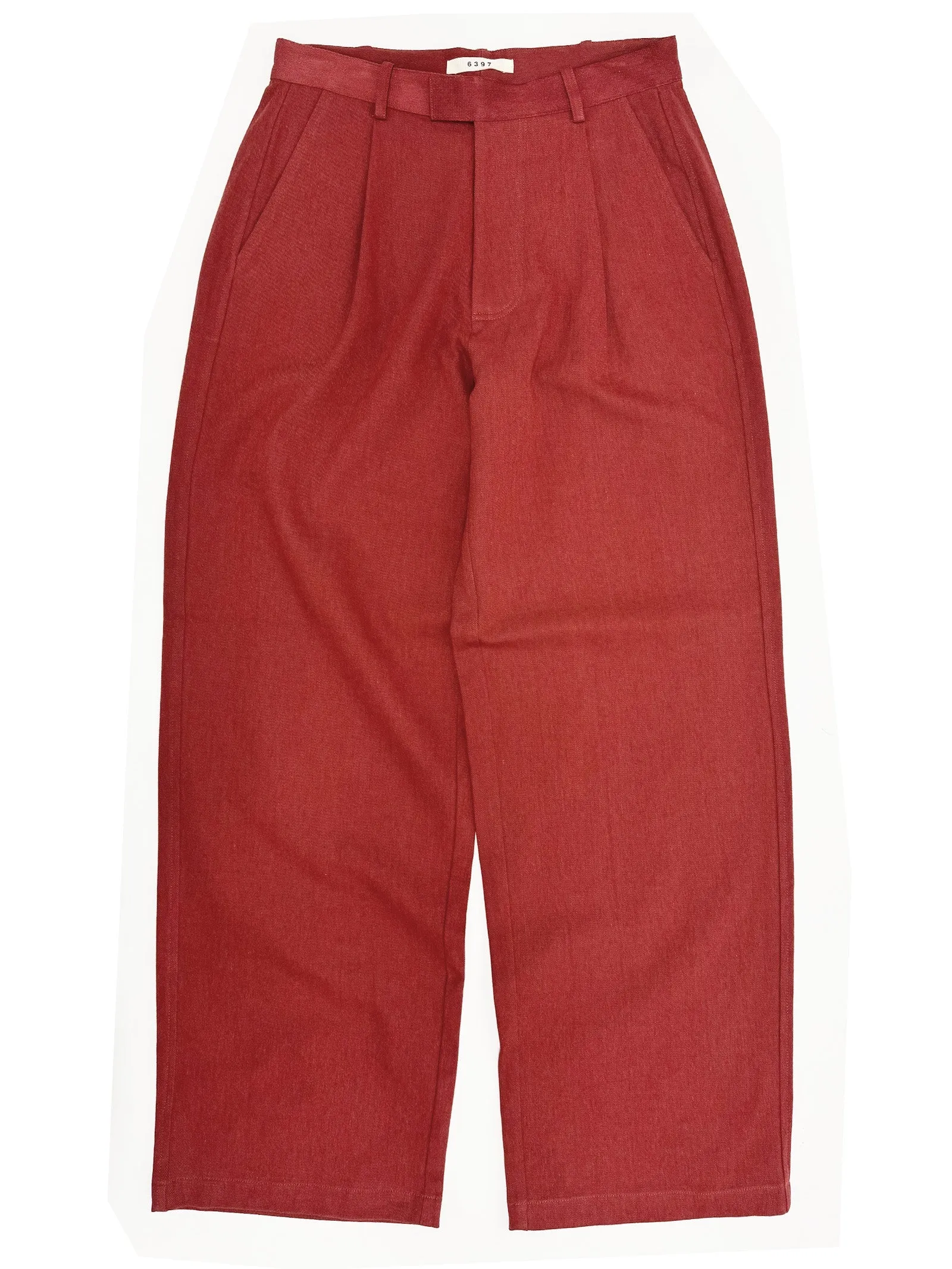 Washed Slouchy Trouser in Brick sold by 6397 product image thumbnail 4