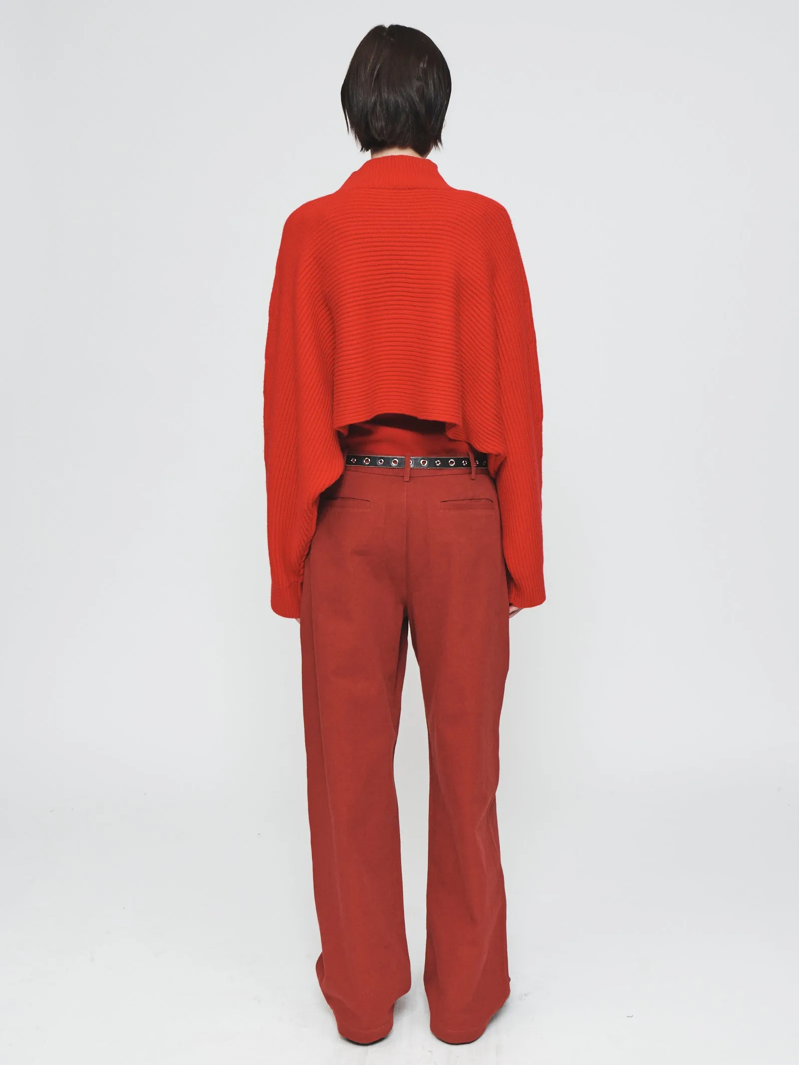 Washed Slouchy Trouser in Brick sold by 6397 product image thumbnail 3