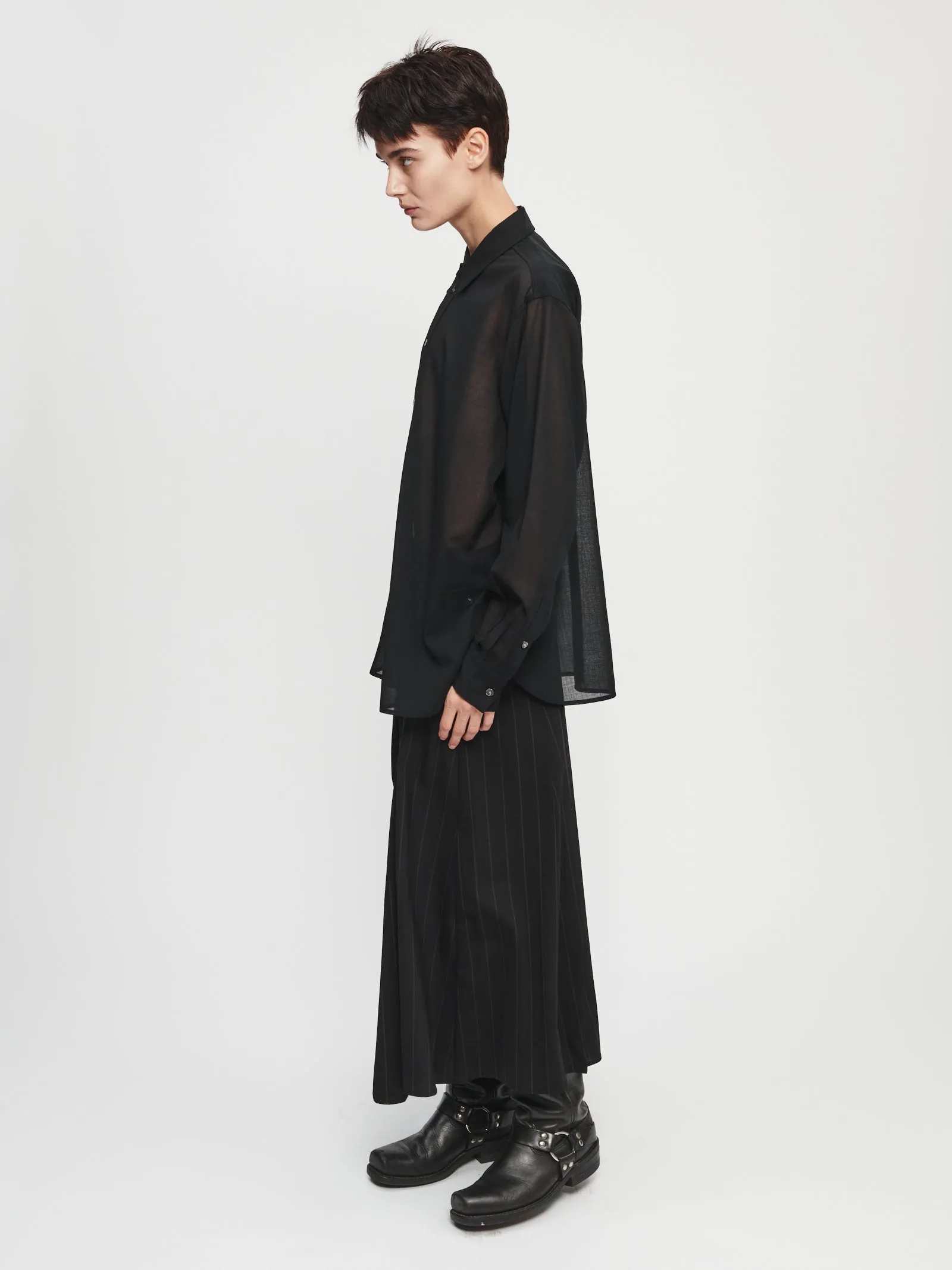 The Frank Shirt in Black sold by 6397 product image thumbnail 3