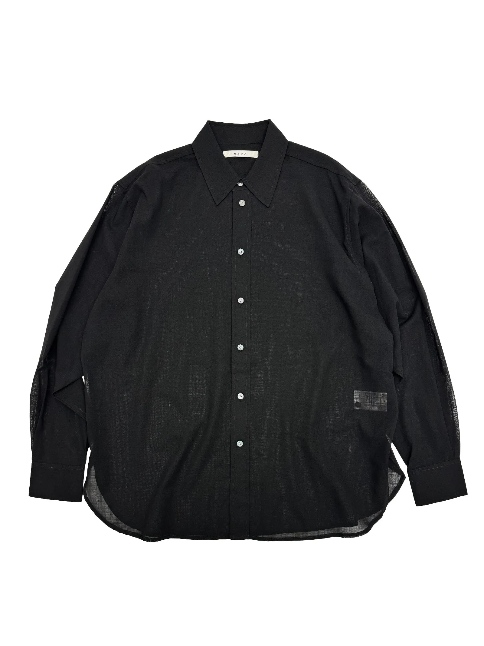 The Frank Shirt in Black sold by 6397 product image thumbnail 2