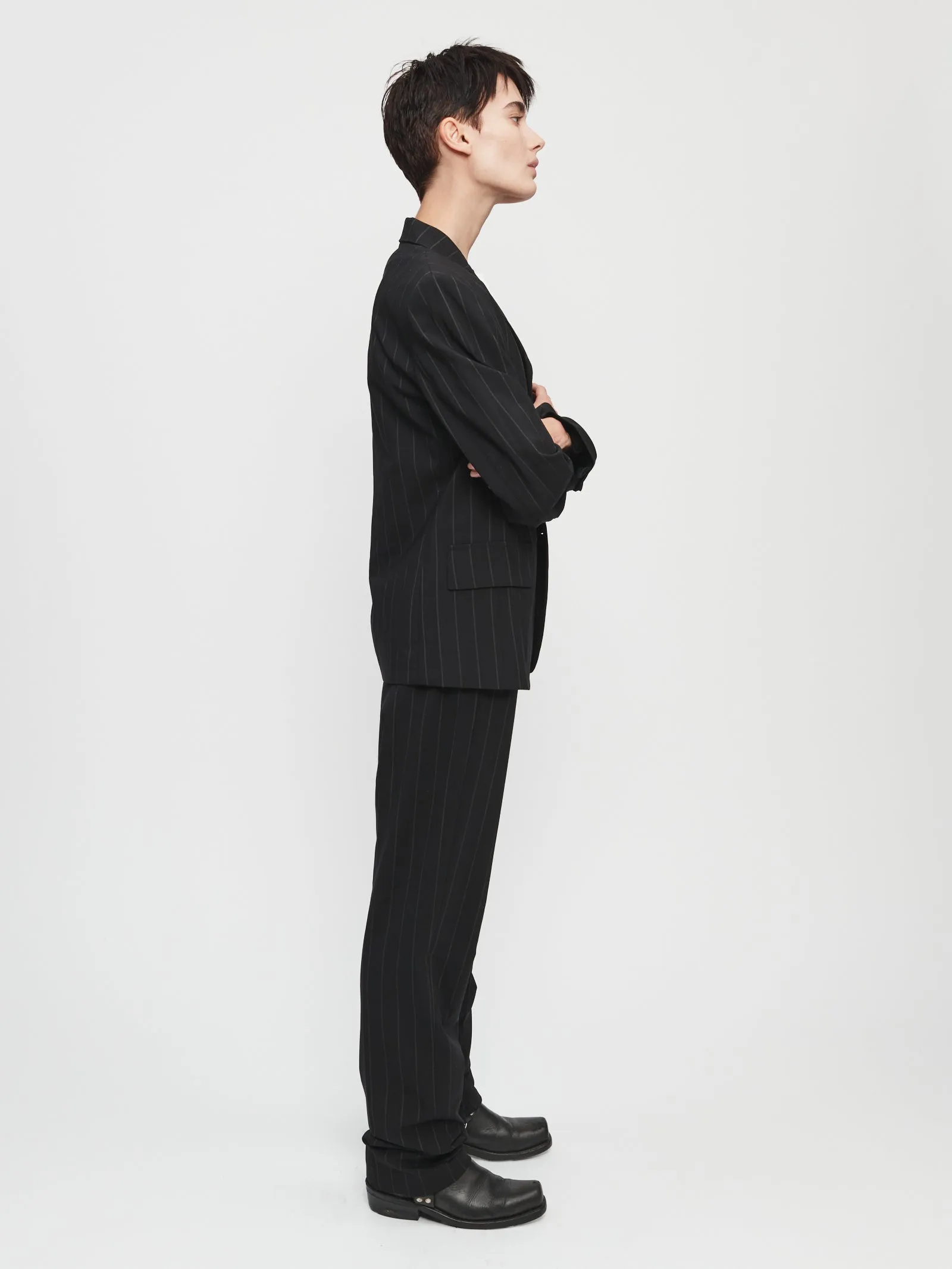 Slim Trouser in Pinstripe sold by 6397 product image thumbnail 4