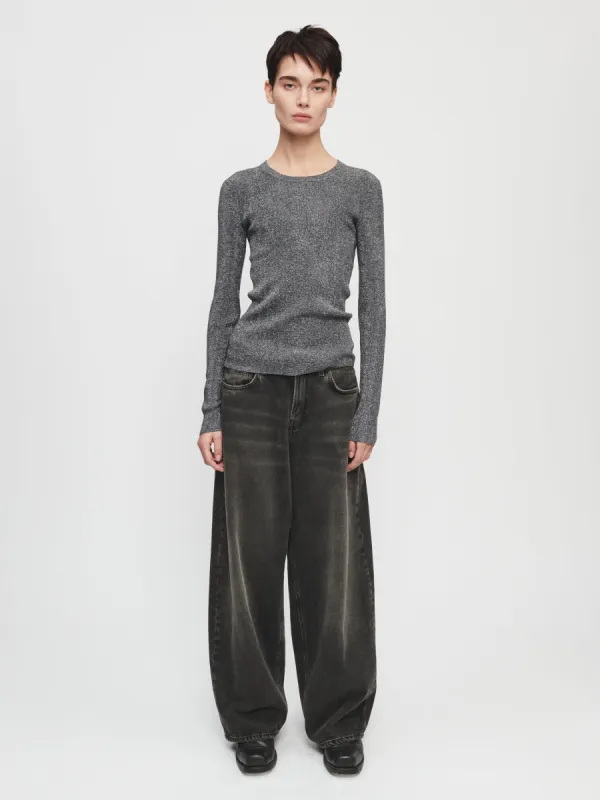 Roomy Jean in Sanded Black sold by 6397