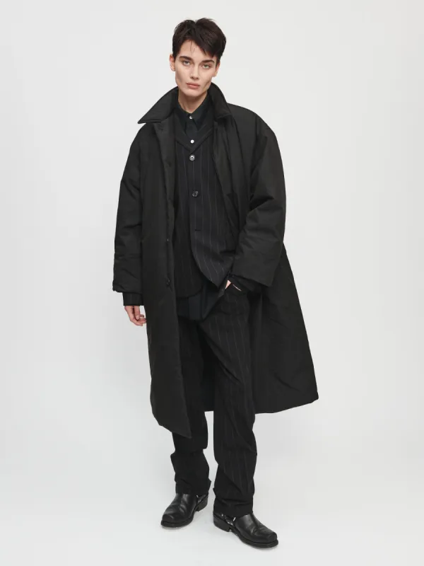 Padded Coat in Black made by 6397