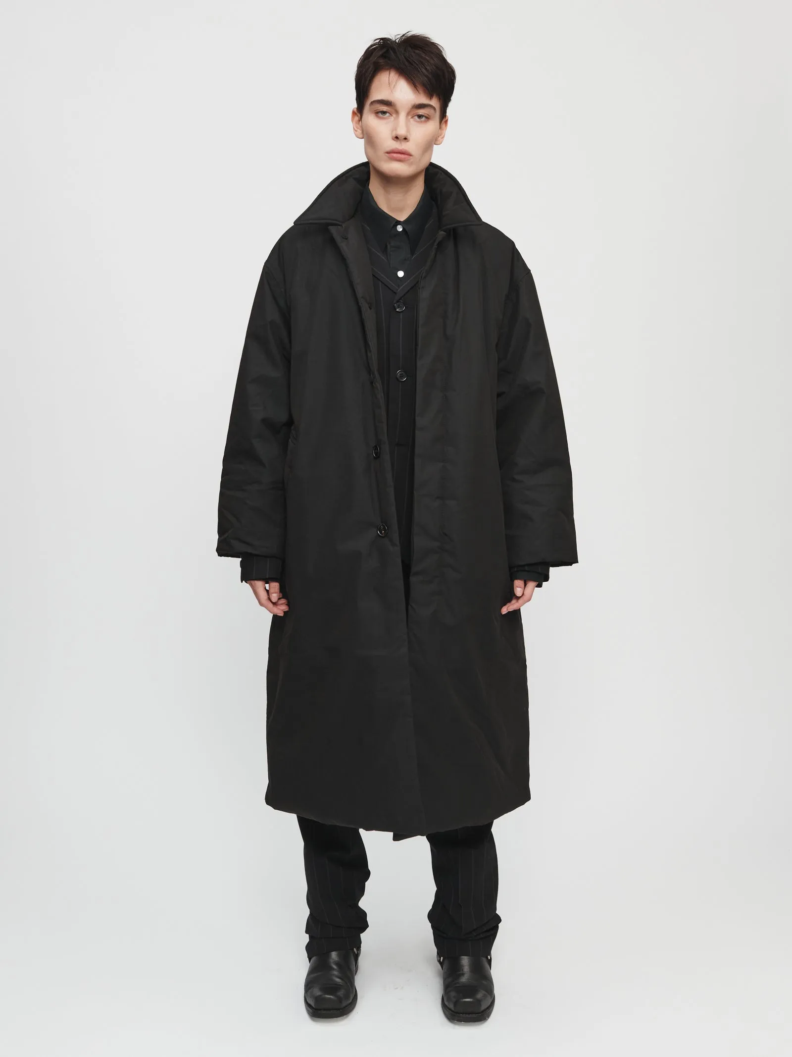 Padded Coat in Black sold by 6397 product image thumbnail 3