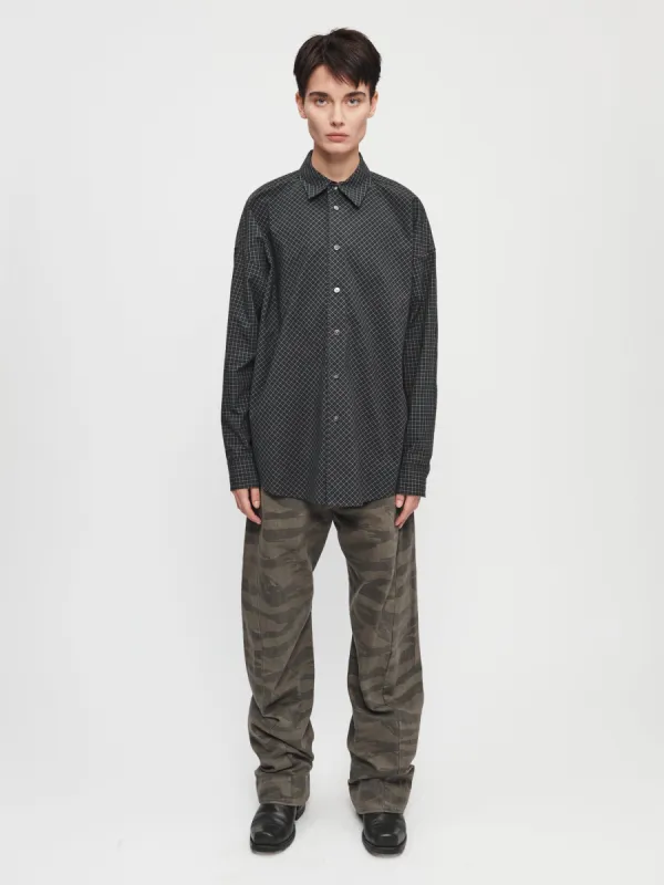 New Uniform Shirt in Black Plaid sold by 6397