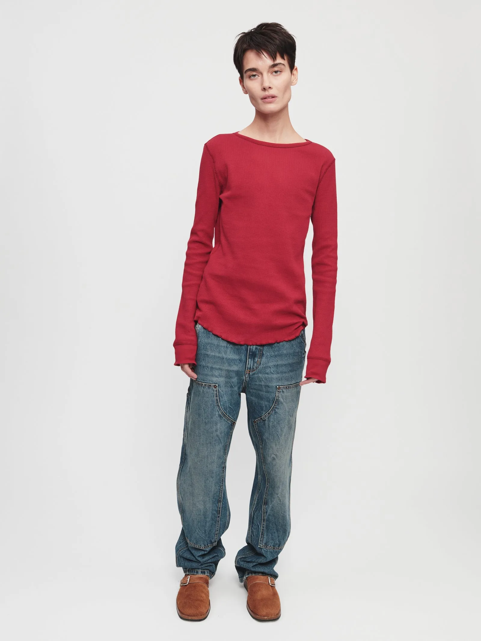 L/S Waffle Tee sold by 6397