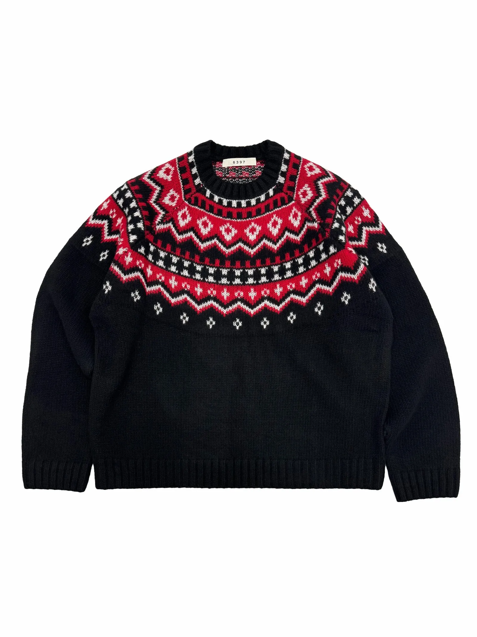 Fairisle Crew in Black sold by 6397 product image thumbnail 2