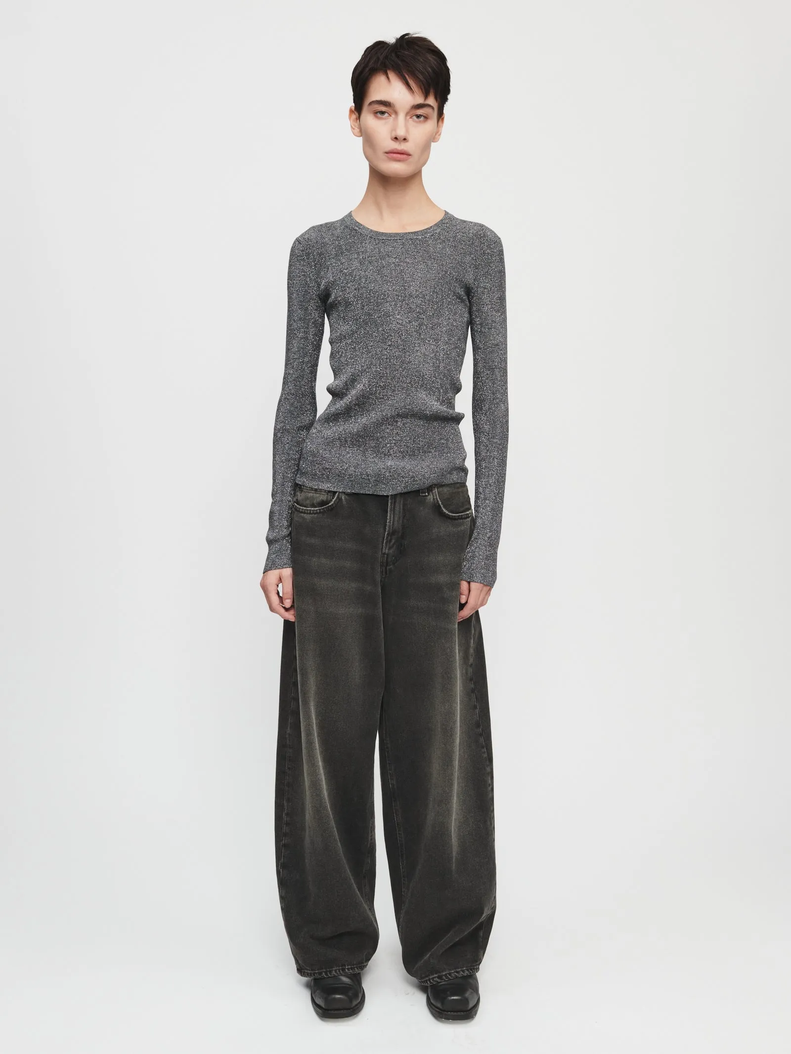 Metallic Skinny Crew sold by 6397