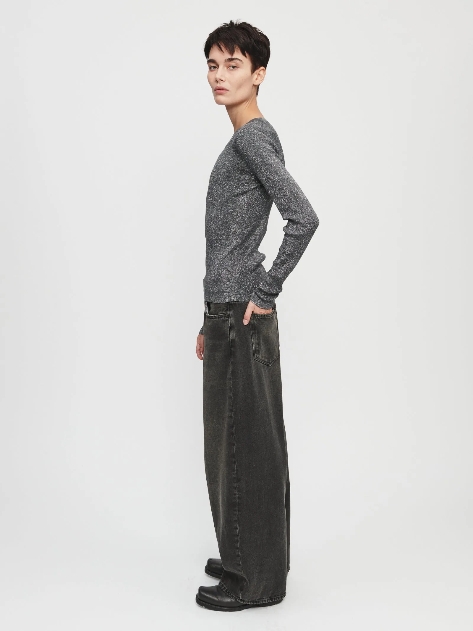 Metallic Skinny Crew sold by 6397 product image thumbnail 3