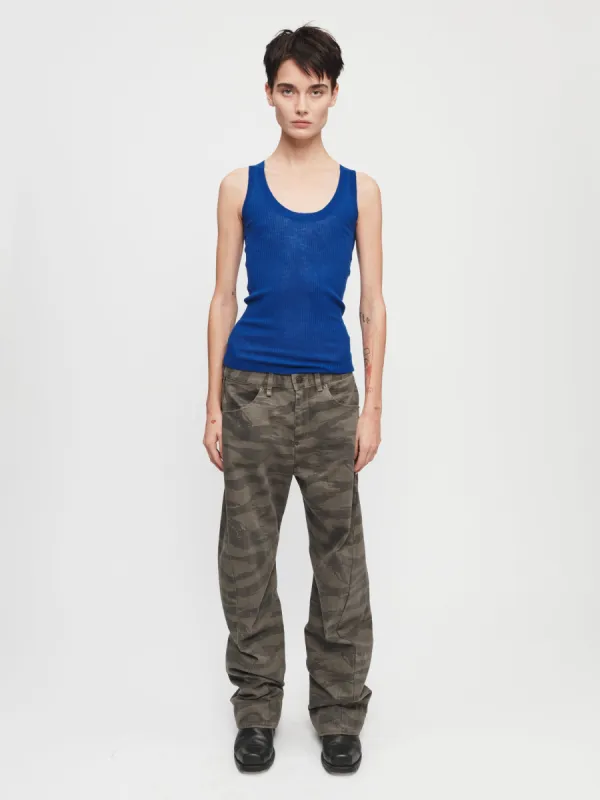 Skinny Scoop Tank in Ultramarine made by 6397