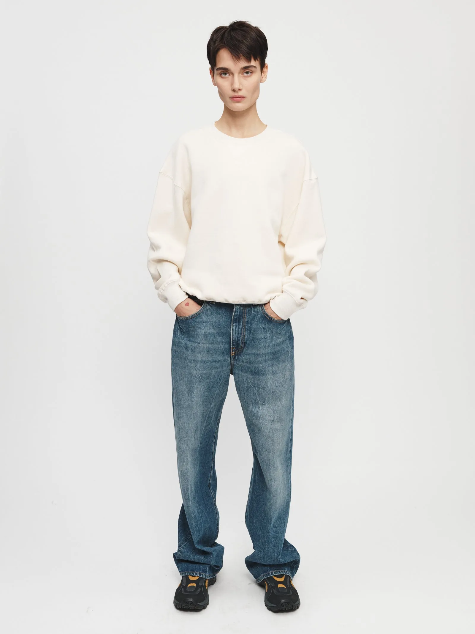 Deb Sweatshirt in Ivory sold by 6397 product image thumbnail 3