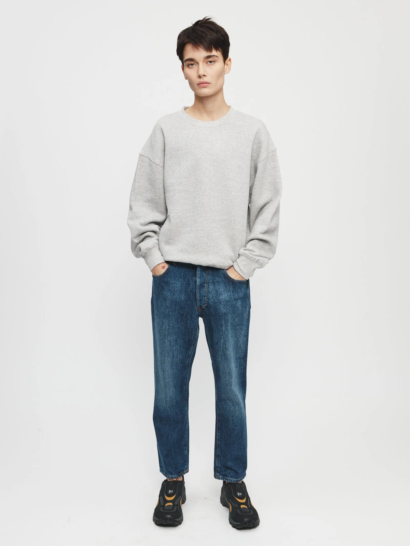 Deb Sweatshirt in Heather Grey sold by 6397