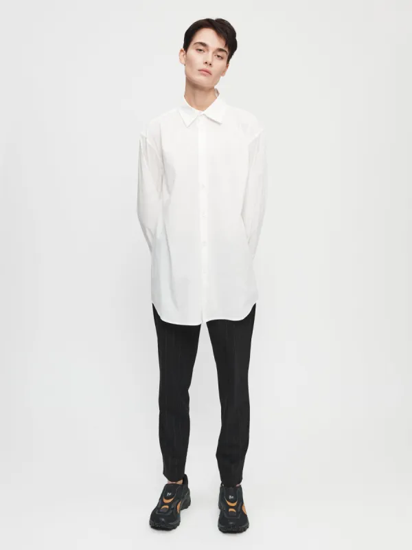 Slim Long Shirt in White sold by 6397