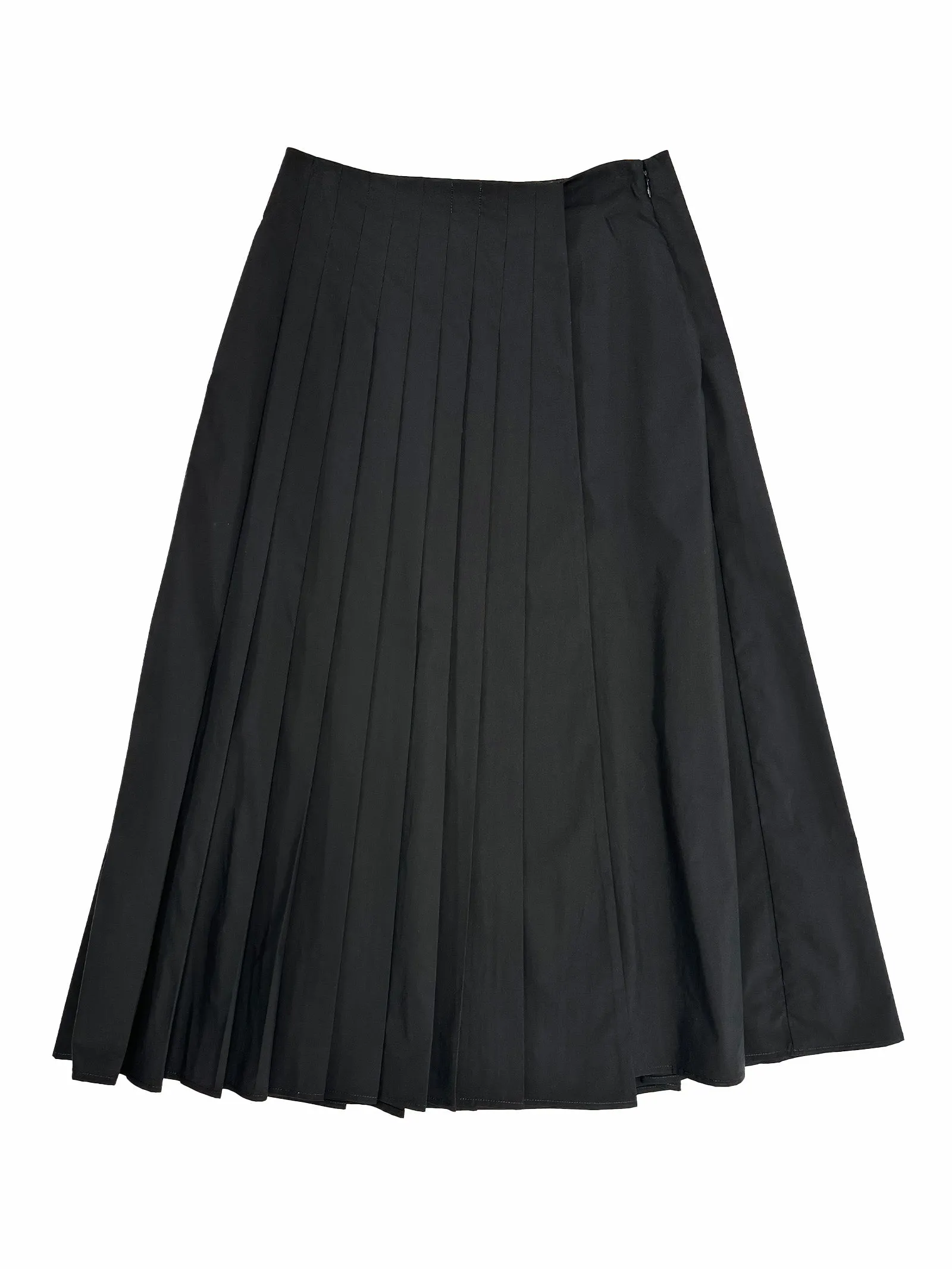 Pleated Wrap Skirt in Black sold by 6397 product image thumbnail 2