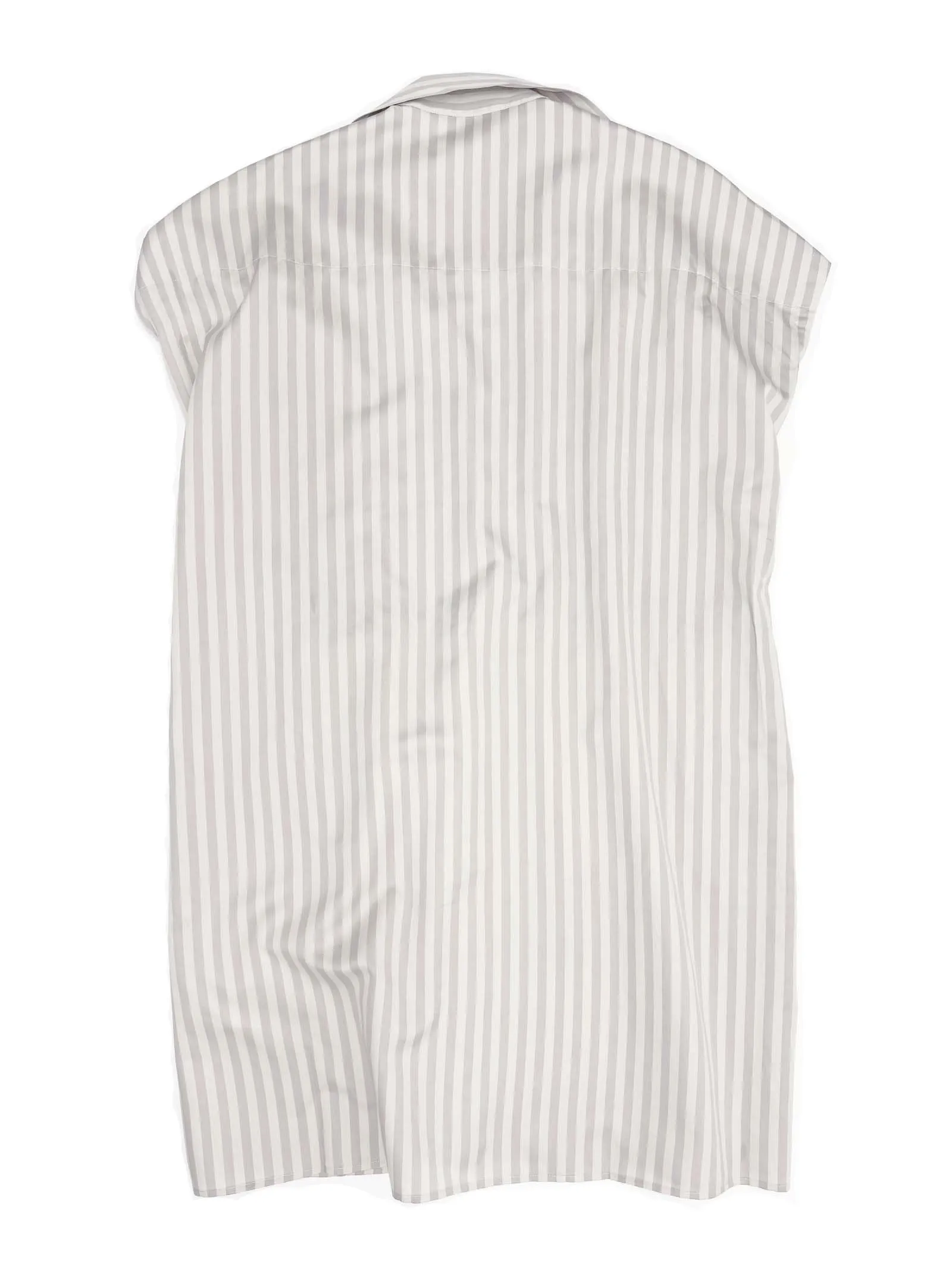 Pleated Embroidery Kaftan in Bone Stripe sold by 6397 product image thumbnail 5