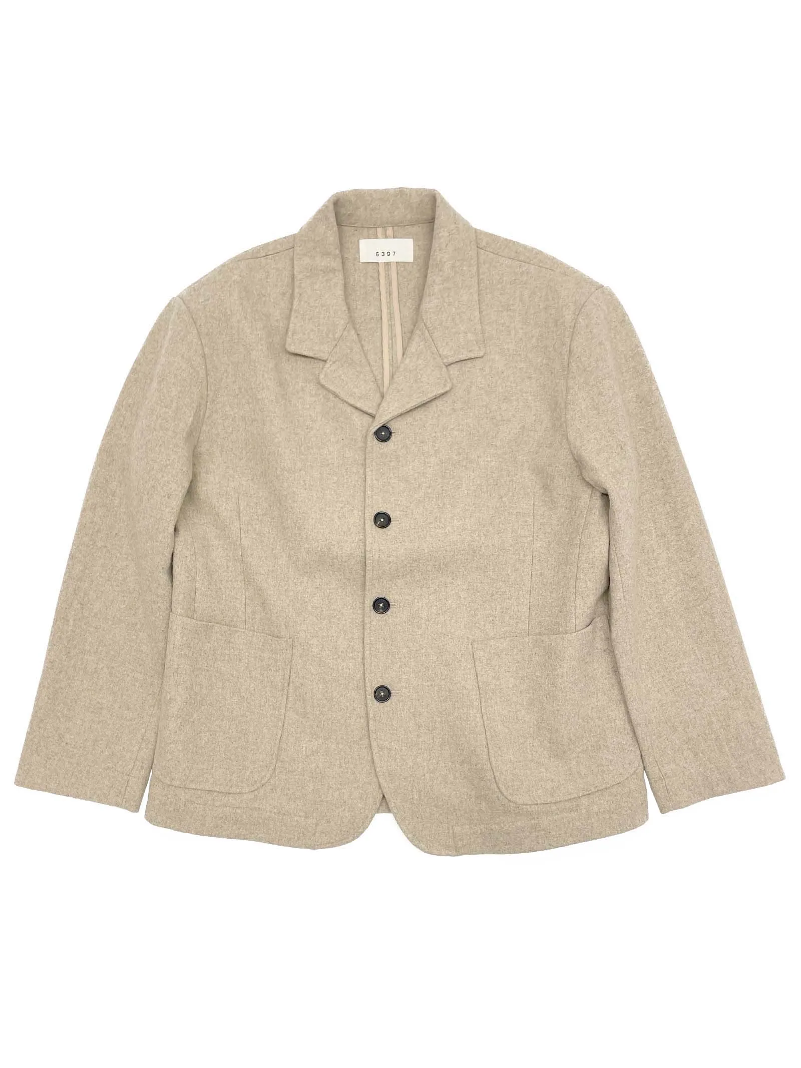 4 Button Blazer Jacket in Oat sold by 6397 product image thumbnail 4