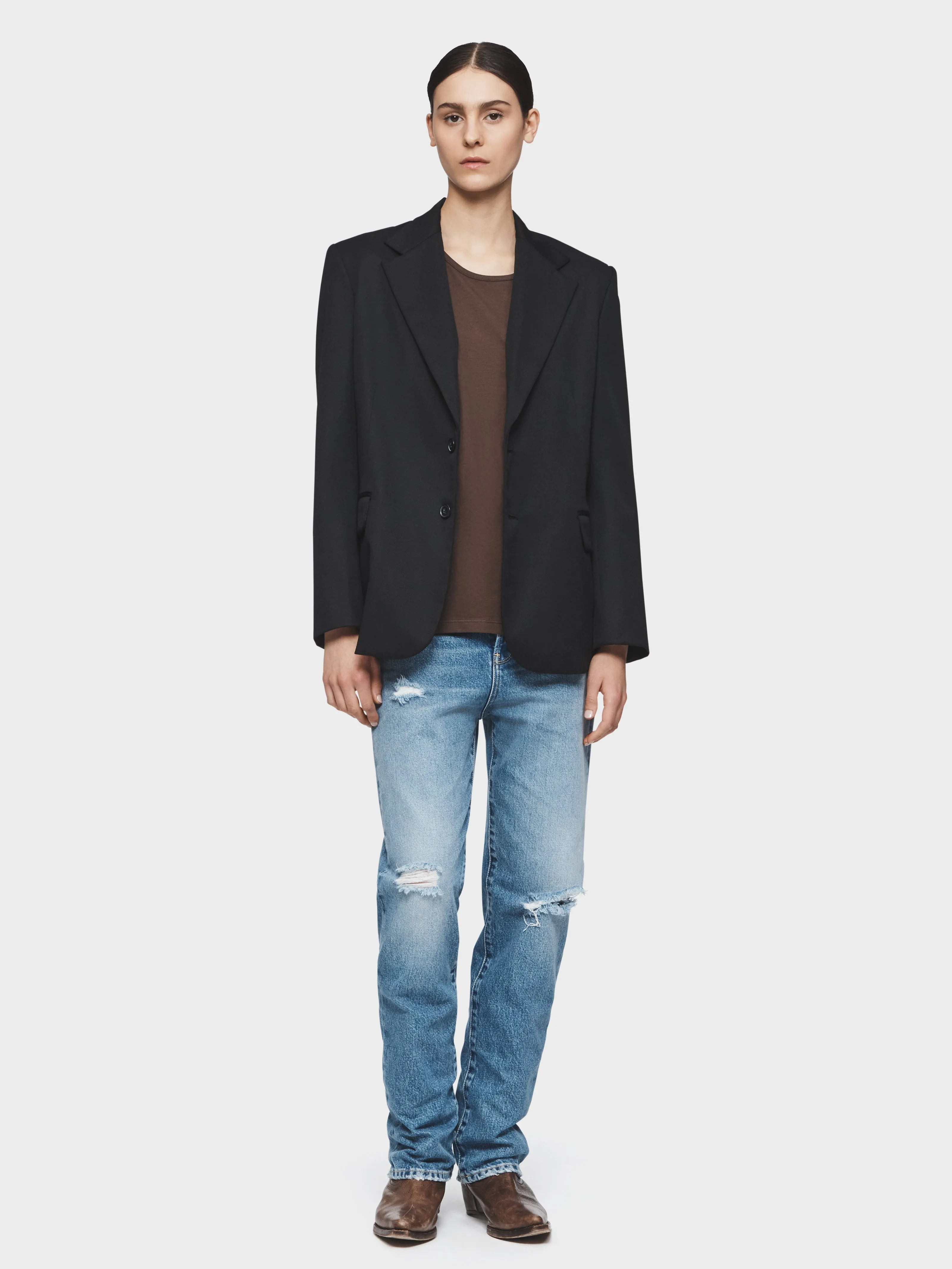 Structured Blazer in Black sold by 6397