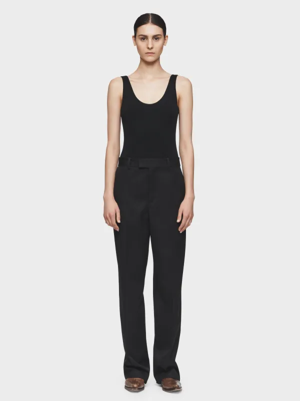 Structured Oversized Trouser in Black sold by 6397