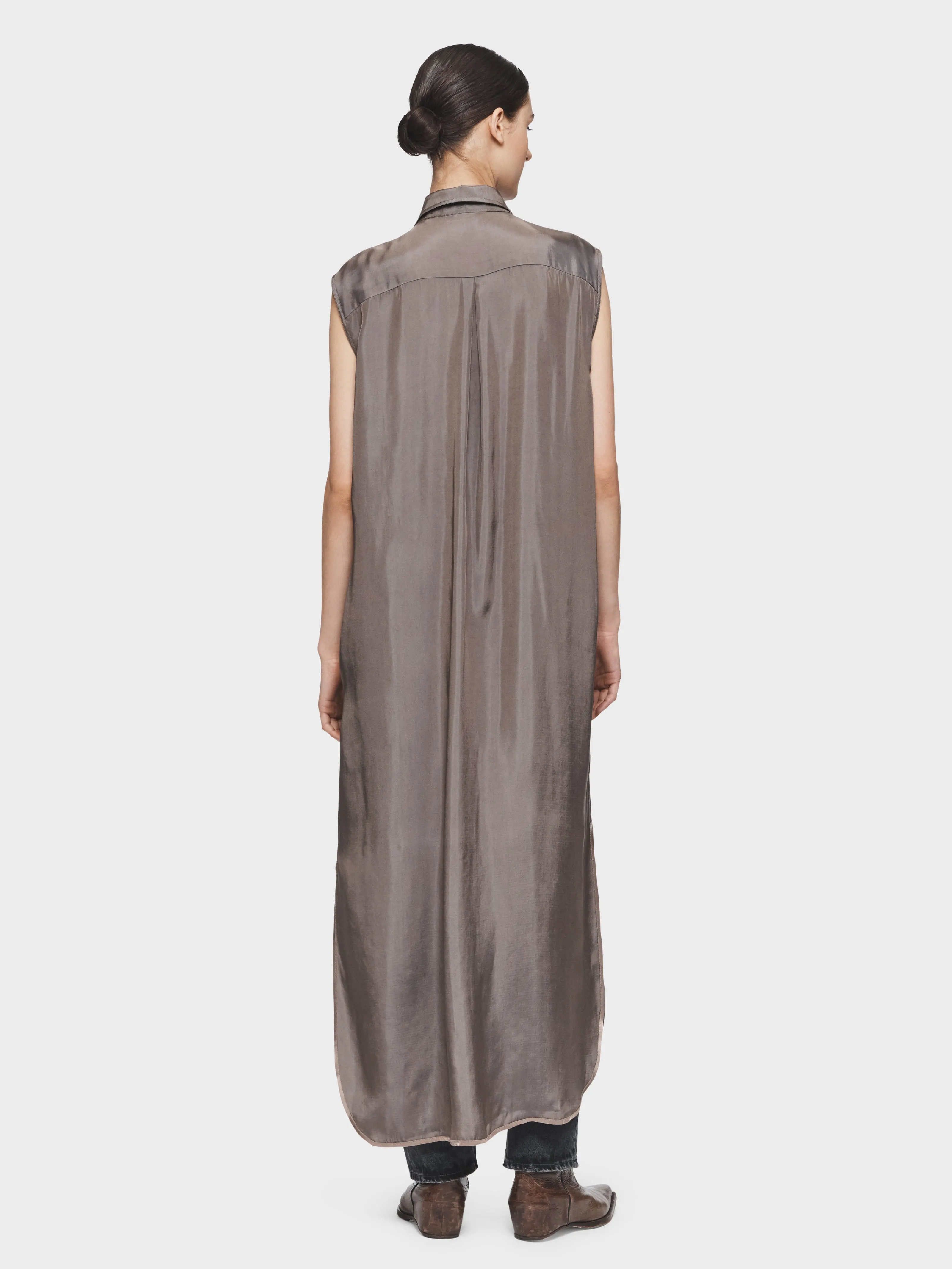 Reversible Shirt Dress in Topaz sold by 6397 product image thumbnail 5