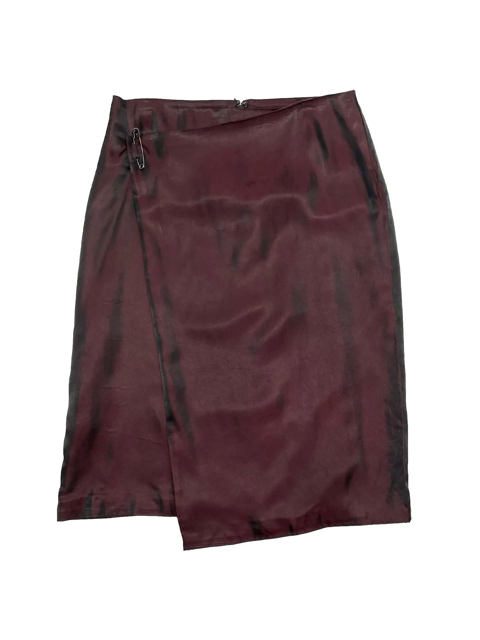 Wrap Skirt in Garnet sold by 6397 product image thumbnail 4