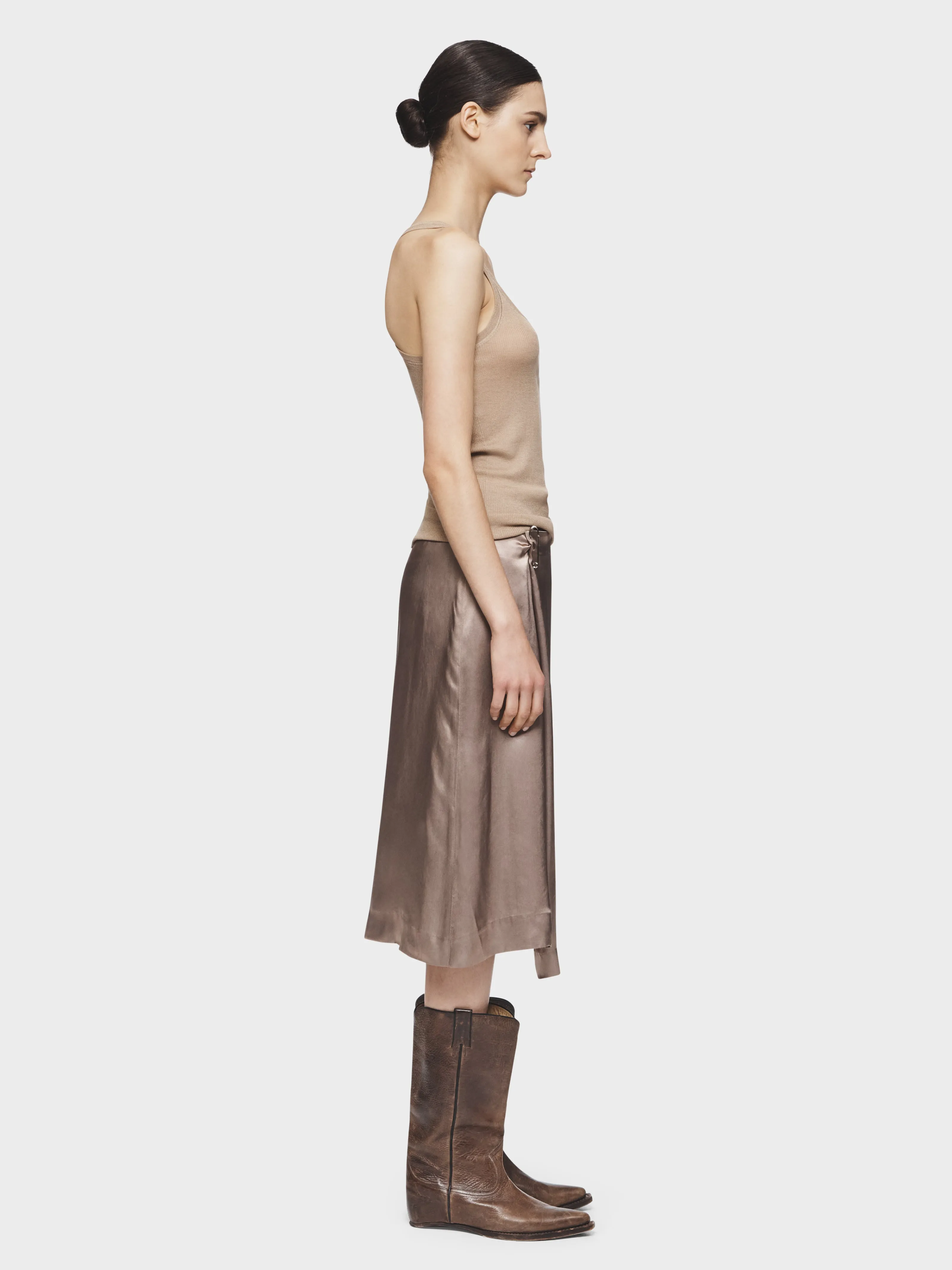 Wrap Skirt in Topaz sold by 6397 product image thumbnail 2