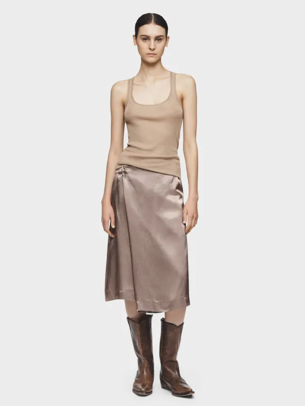 Wrap Skirt in Topaz made by 6397