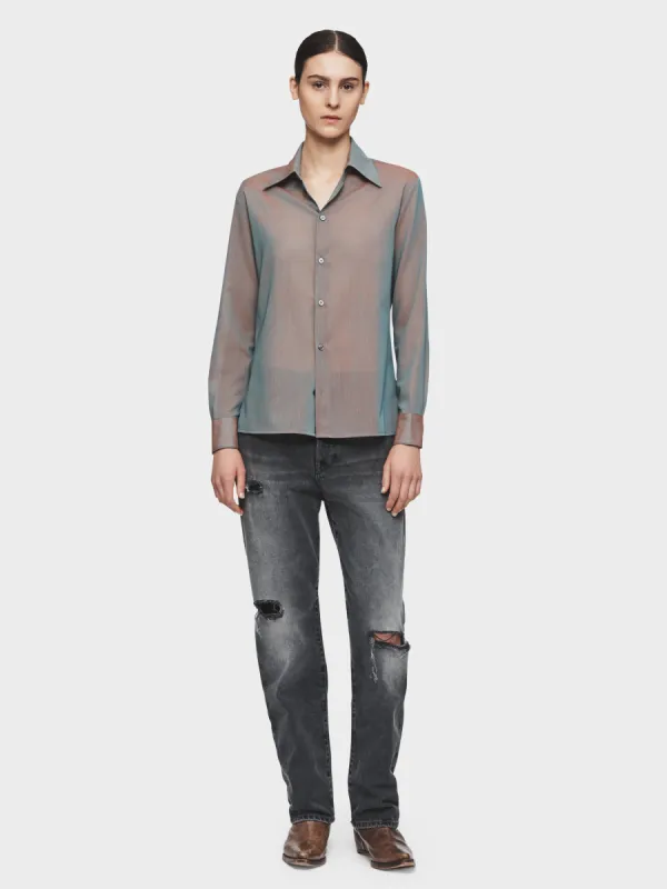 Sheer Buttondown Shirt sold by 6397
