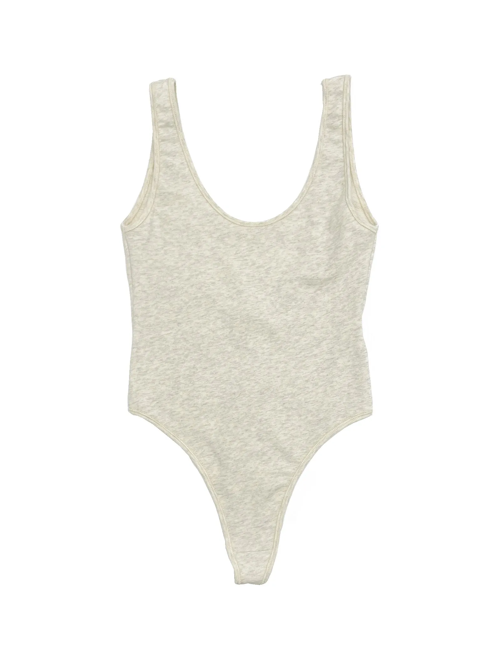 Bodysuit in Heather Oat sold by 6397 product image thumbnail 4